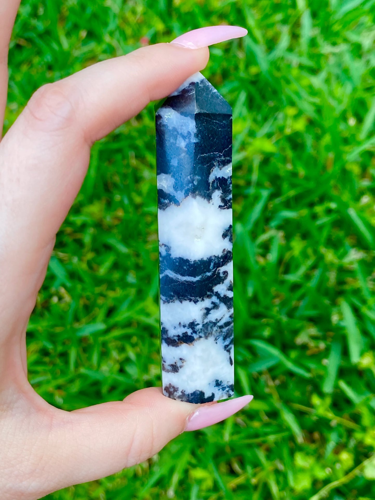 Zebra Jasper Towers *CHOOSE YOUR CRYSTAL*