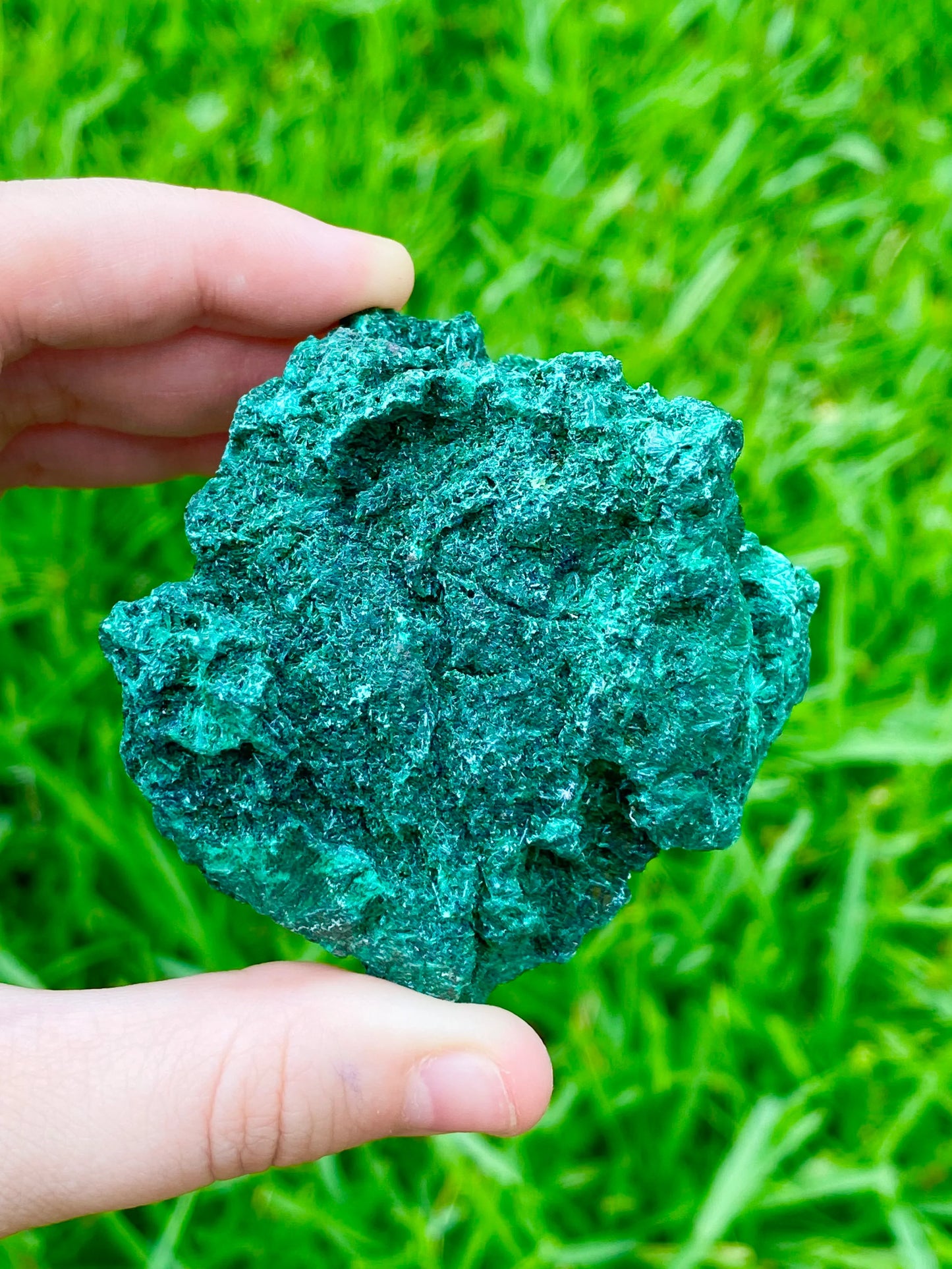 Fibrous Malachite
