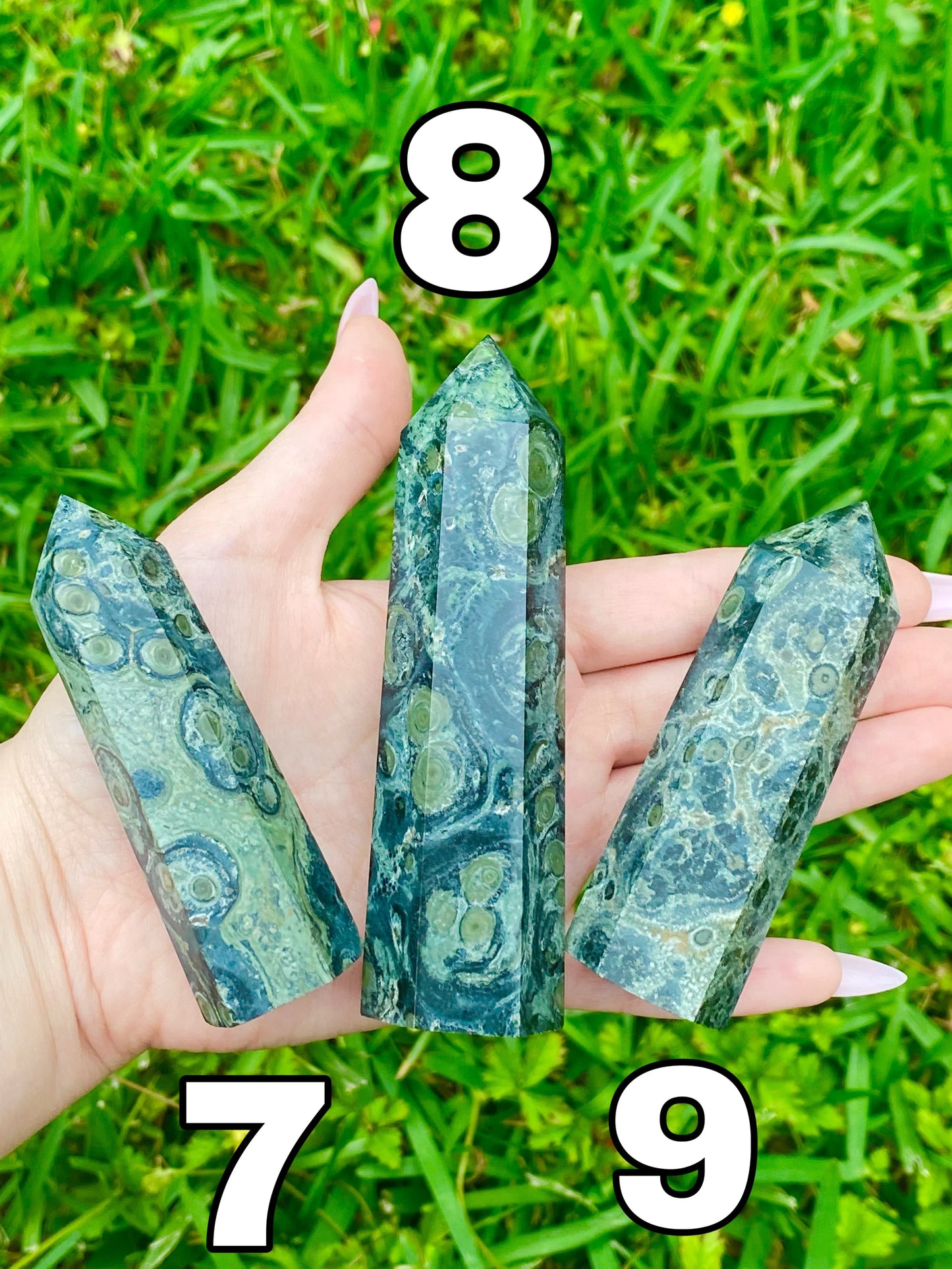 Kambaba Jasper Towers *CHOOSE YOUR CRYSTAL!*