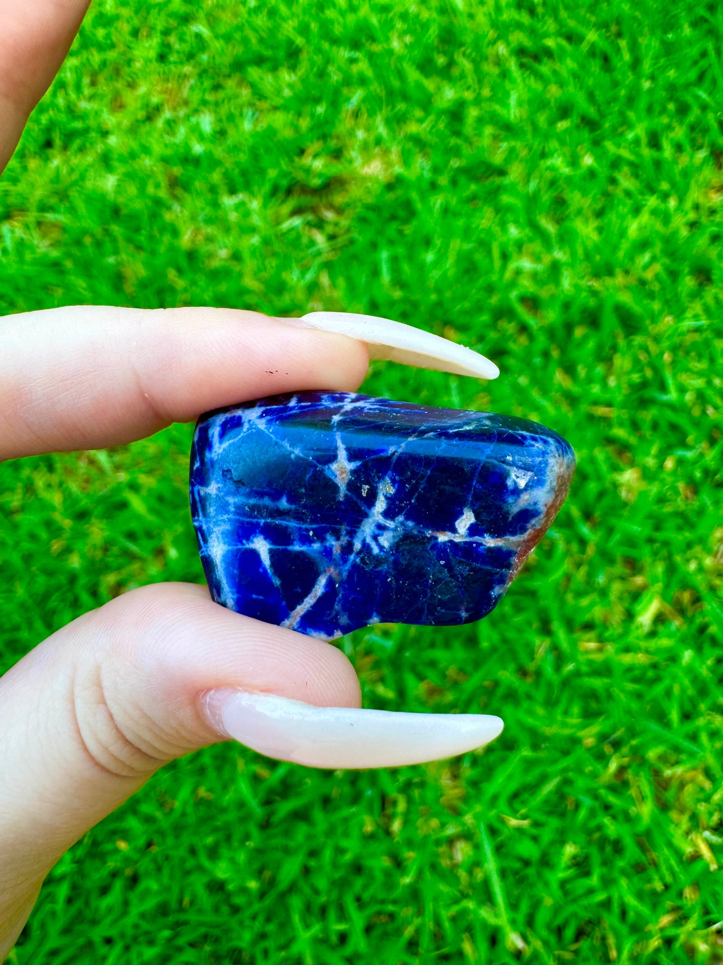 Sodalite Tumble Crystal 0.75-1"