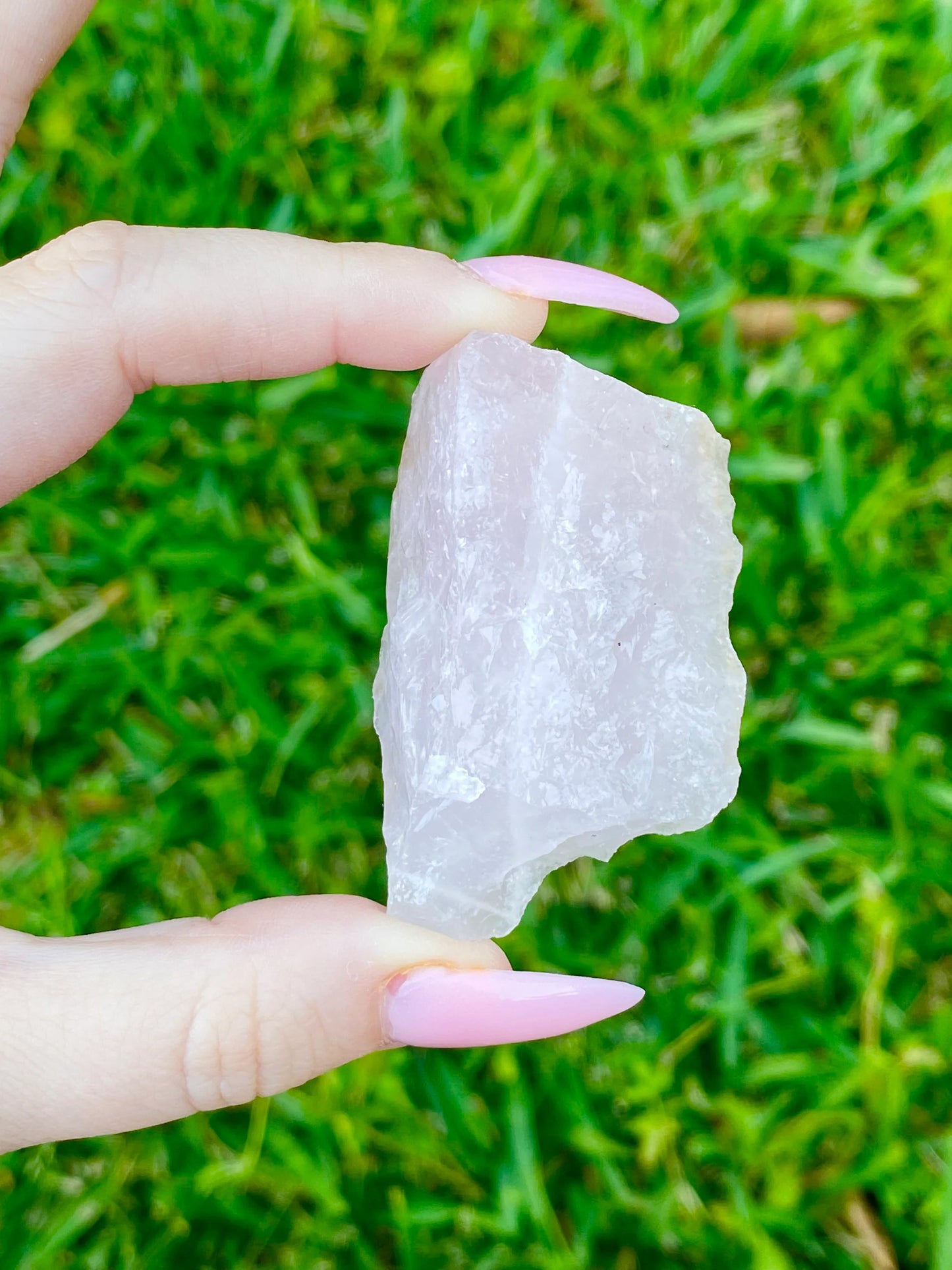 Rose Quartz Raw Crystal 1-2"