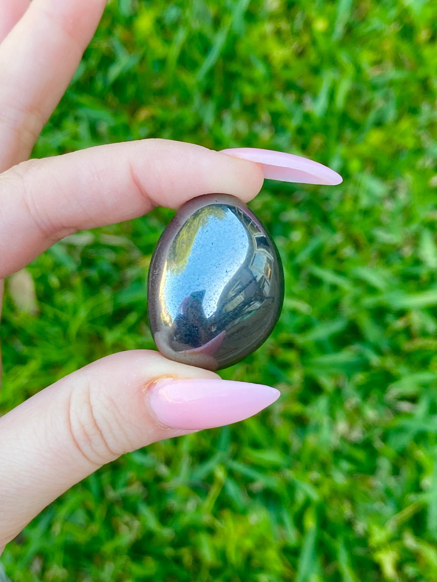 Hematite Tumble Crystal 1-1.50"