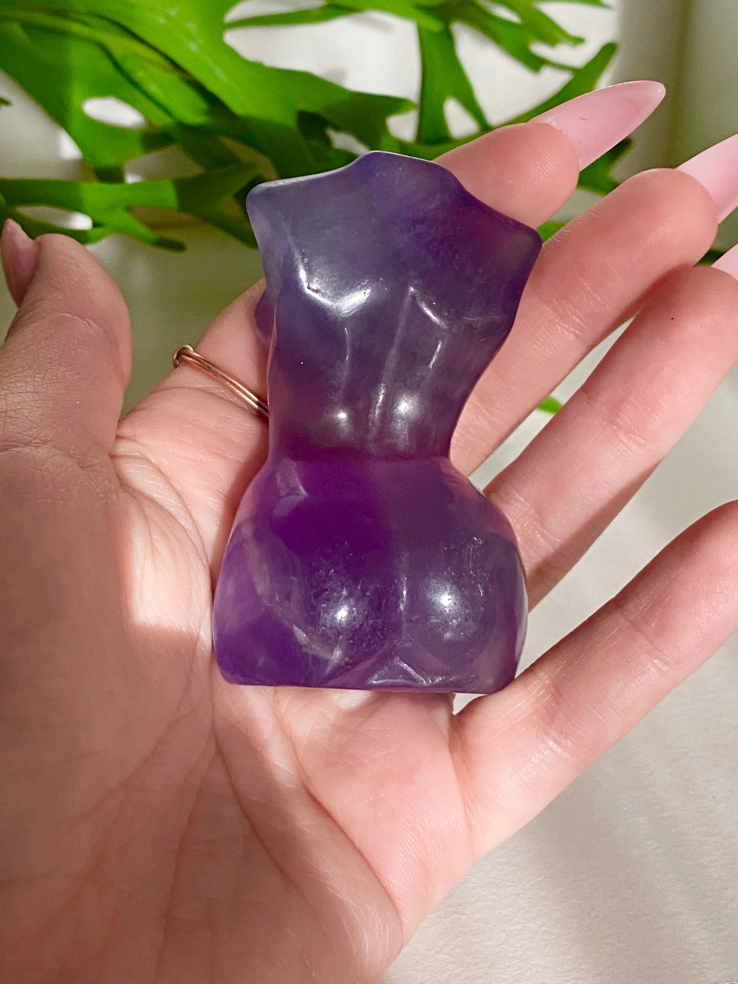 2.6" Fluorite Goddess Body Crystal