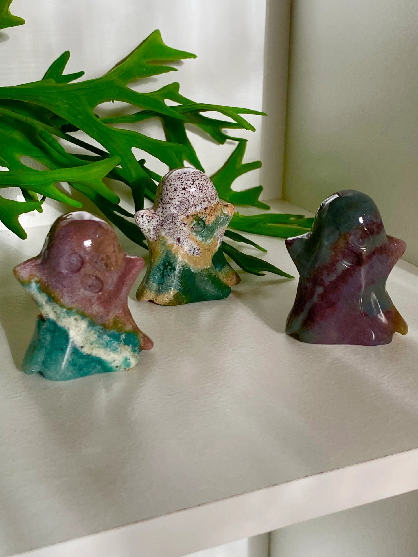 1.8" Ocean Jasper Ghost Crystal