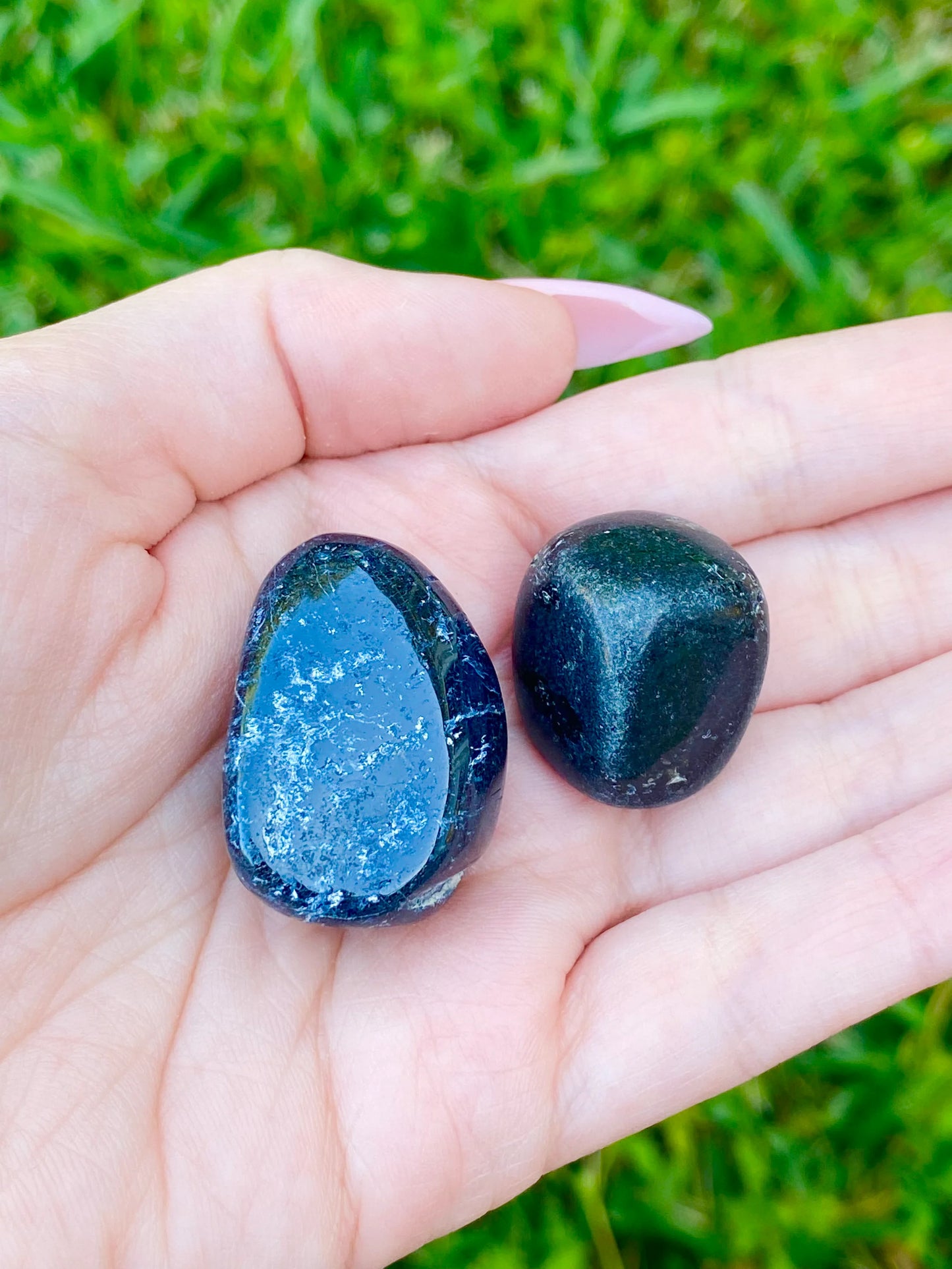 Black Tourmaline Tumble Crystal 25-35mm