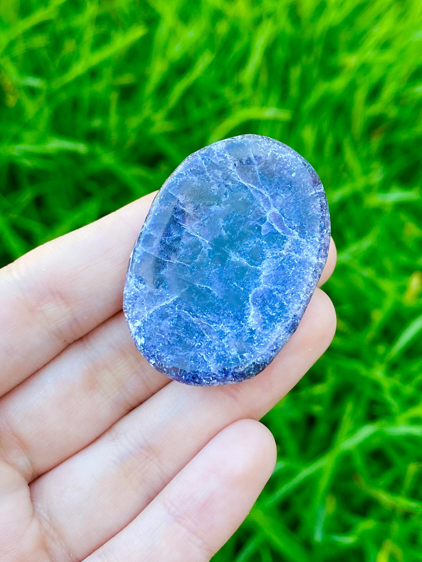Lepidolite Worry Stones