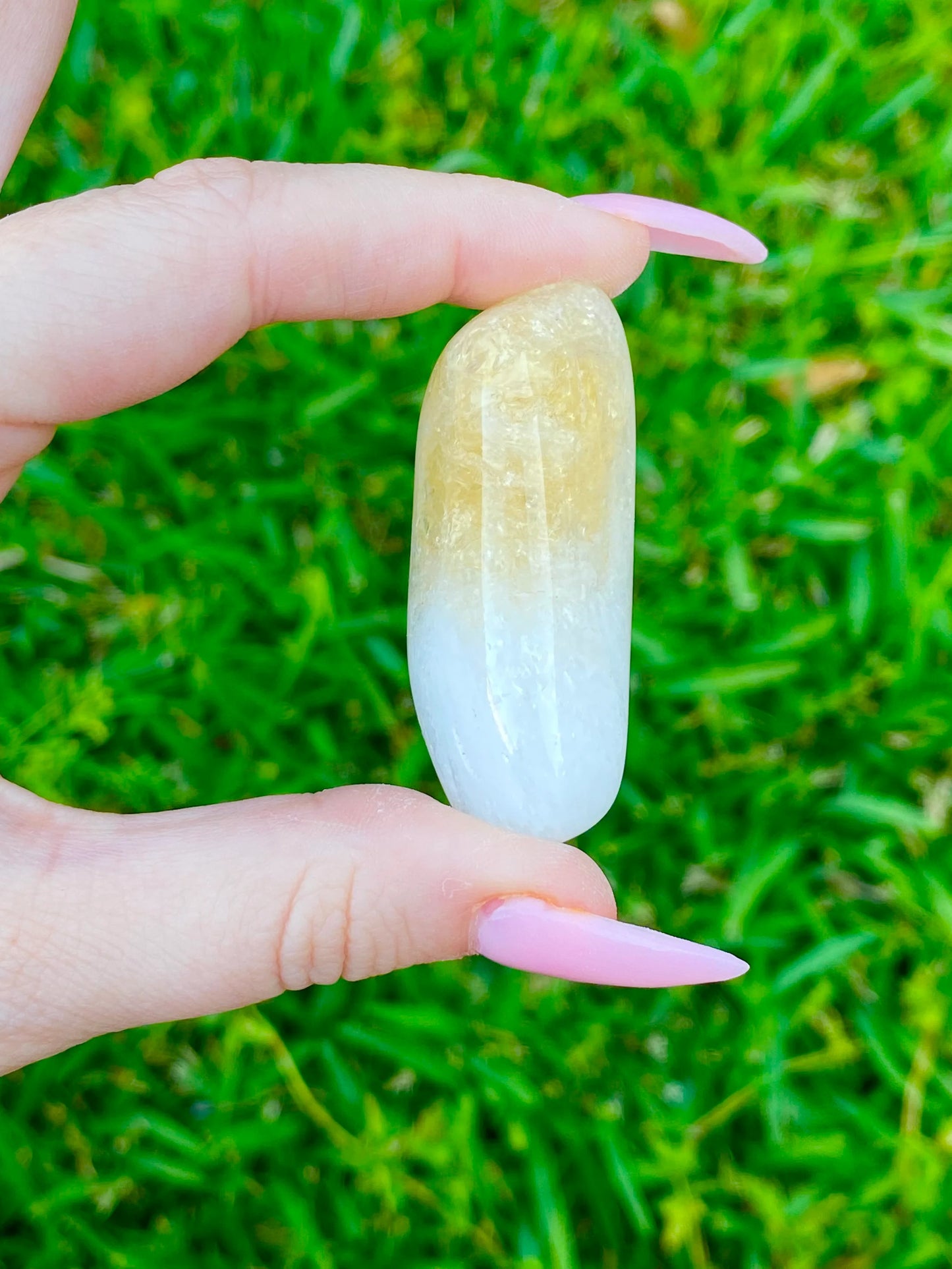 LARGE Citrine Tumble Crystal 1.20-1.50"