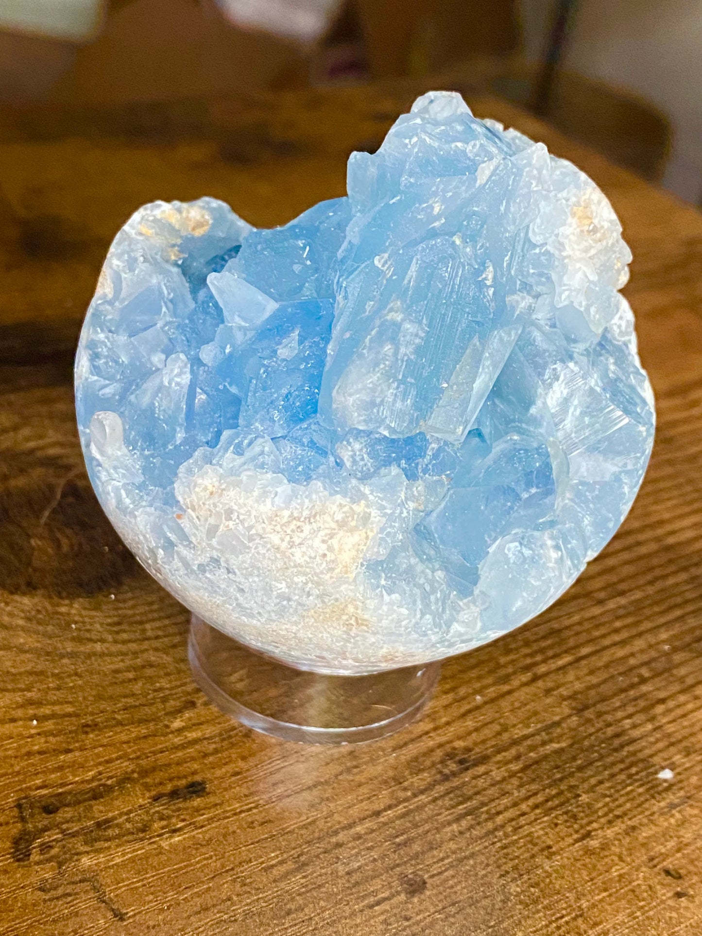 Celestite Druzy Sphere *CHOOSE YOUR CRYSTAL*