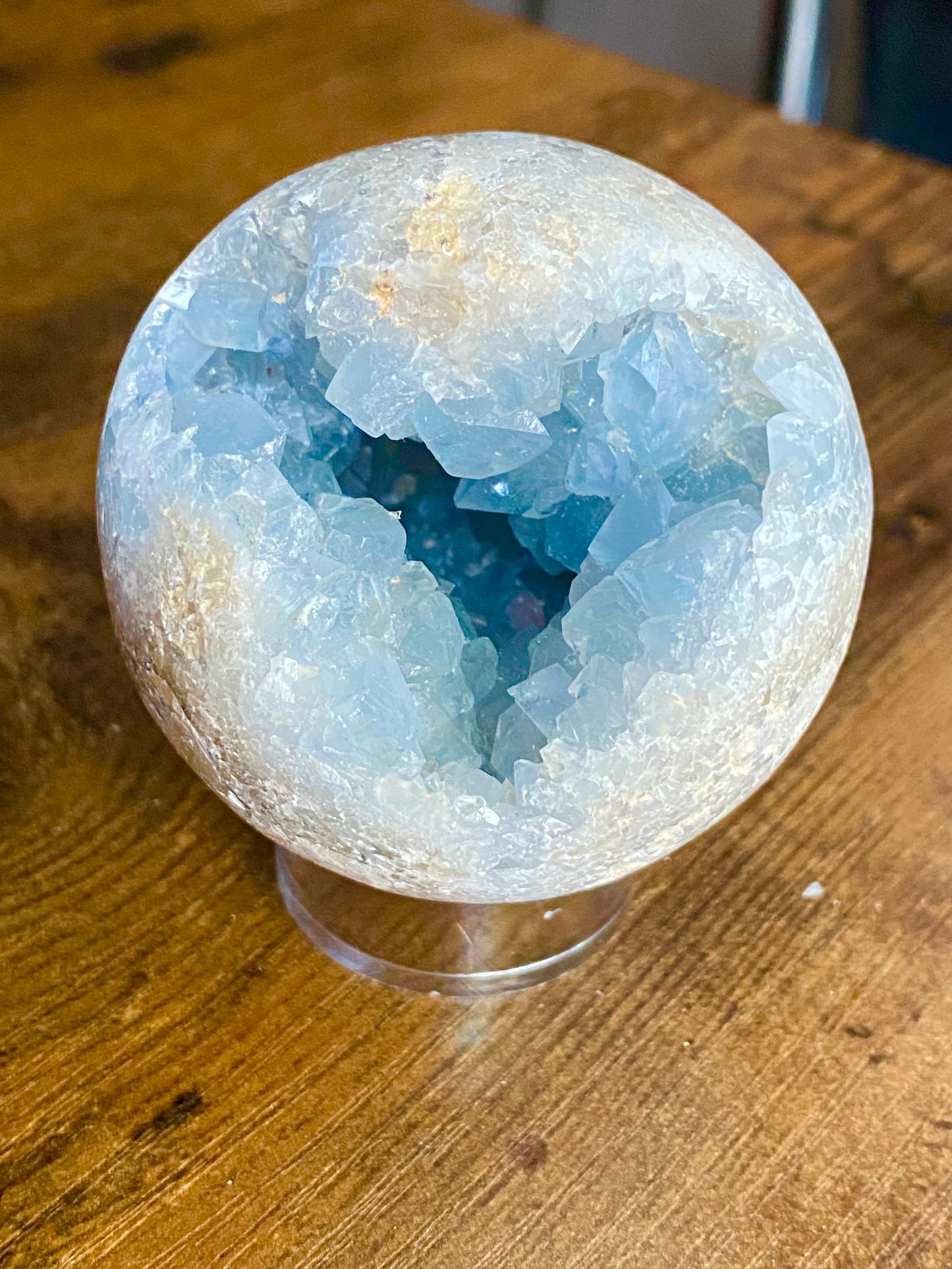 Celestite Druzy Sphere *CHOOSE YOUR CRYSTAL*