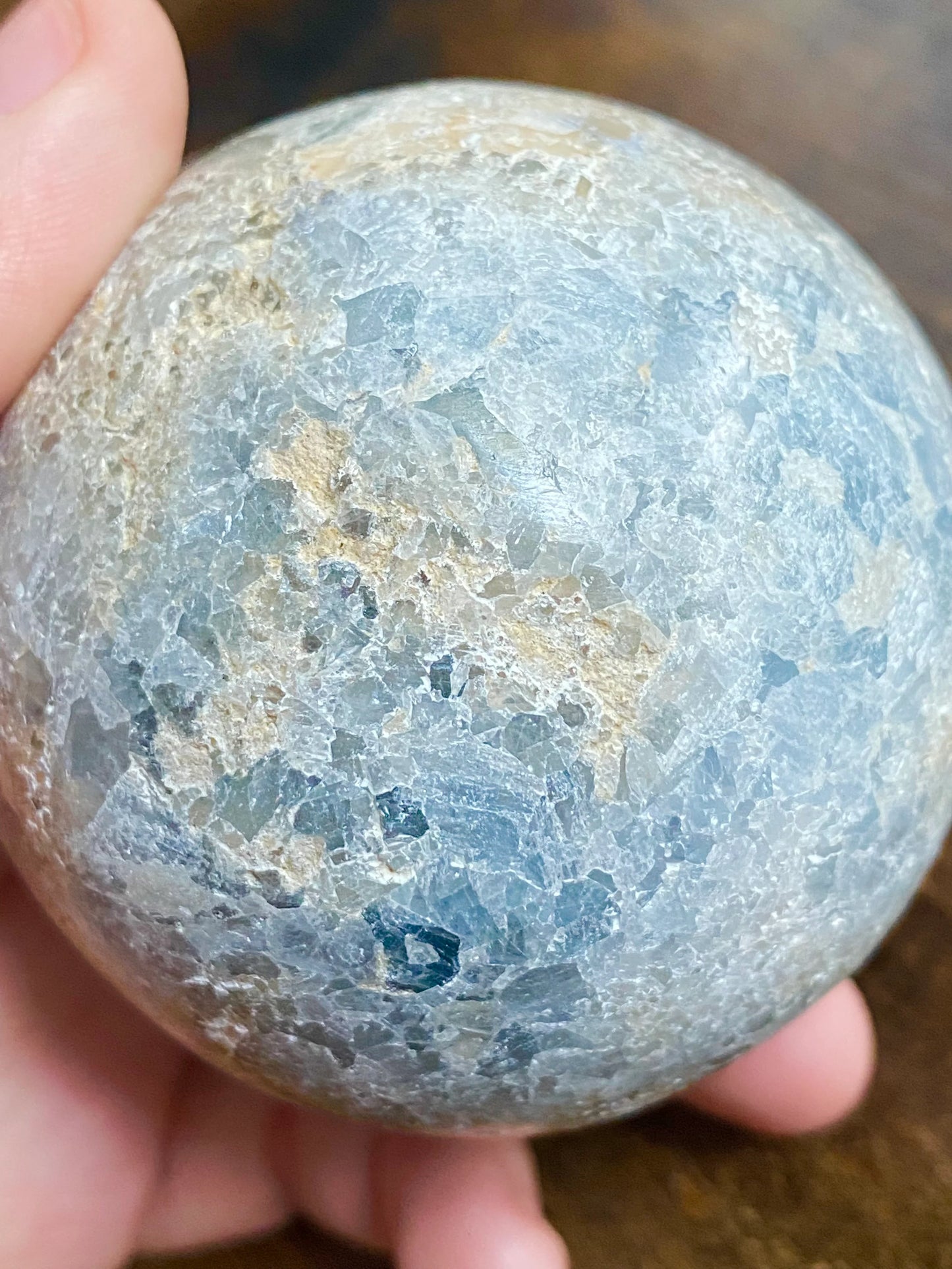Celestite Druzy Sphere *CHOOSE YOUR CRYSTAL*