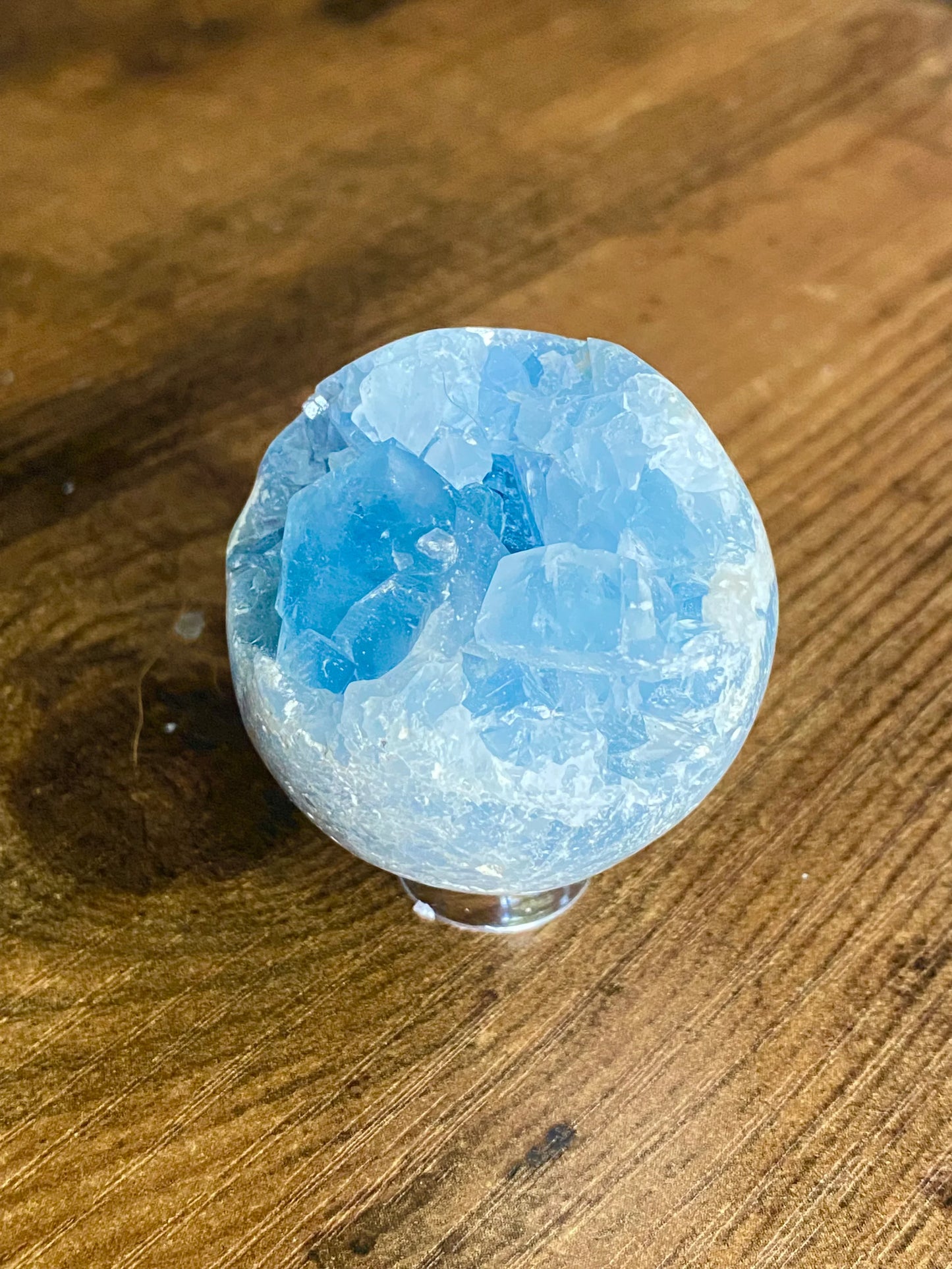 Celestite Druzy Sphere *CHOOSE YOUR CRYSTAL*