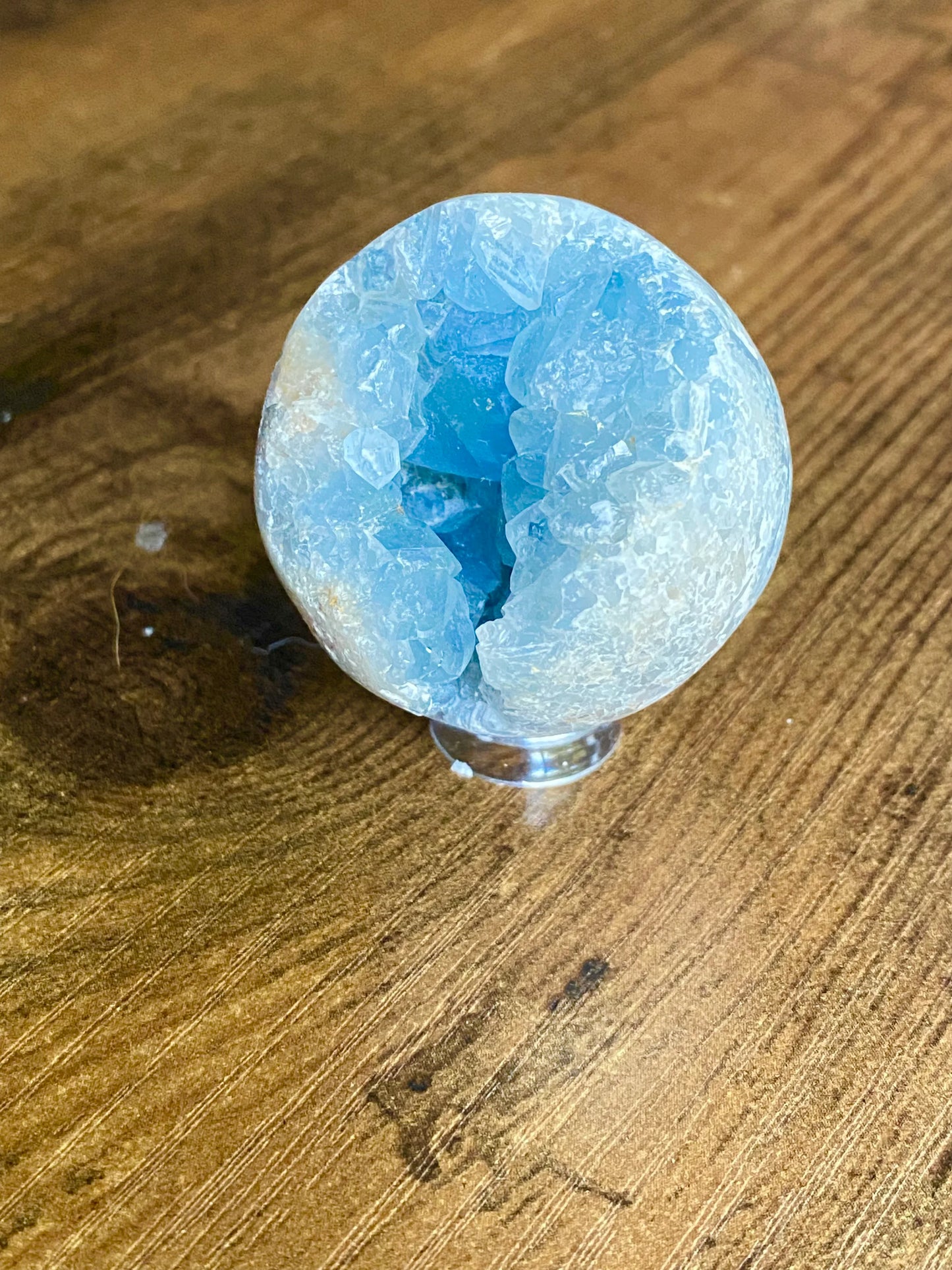 Celestite Druzy Sphere *CHOOSE YOUR CRYSTAL*