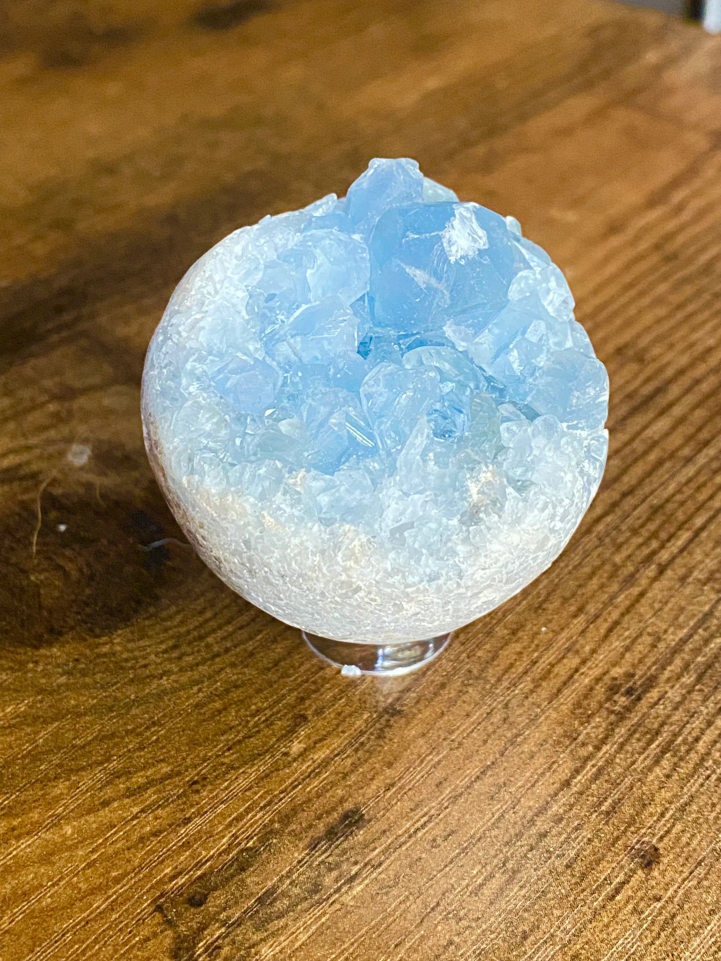 Celestite Druzy Sphere *CHOOSE YOUR CRYSTAL*