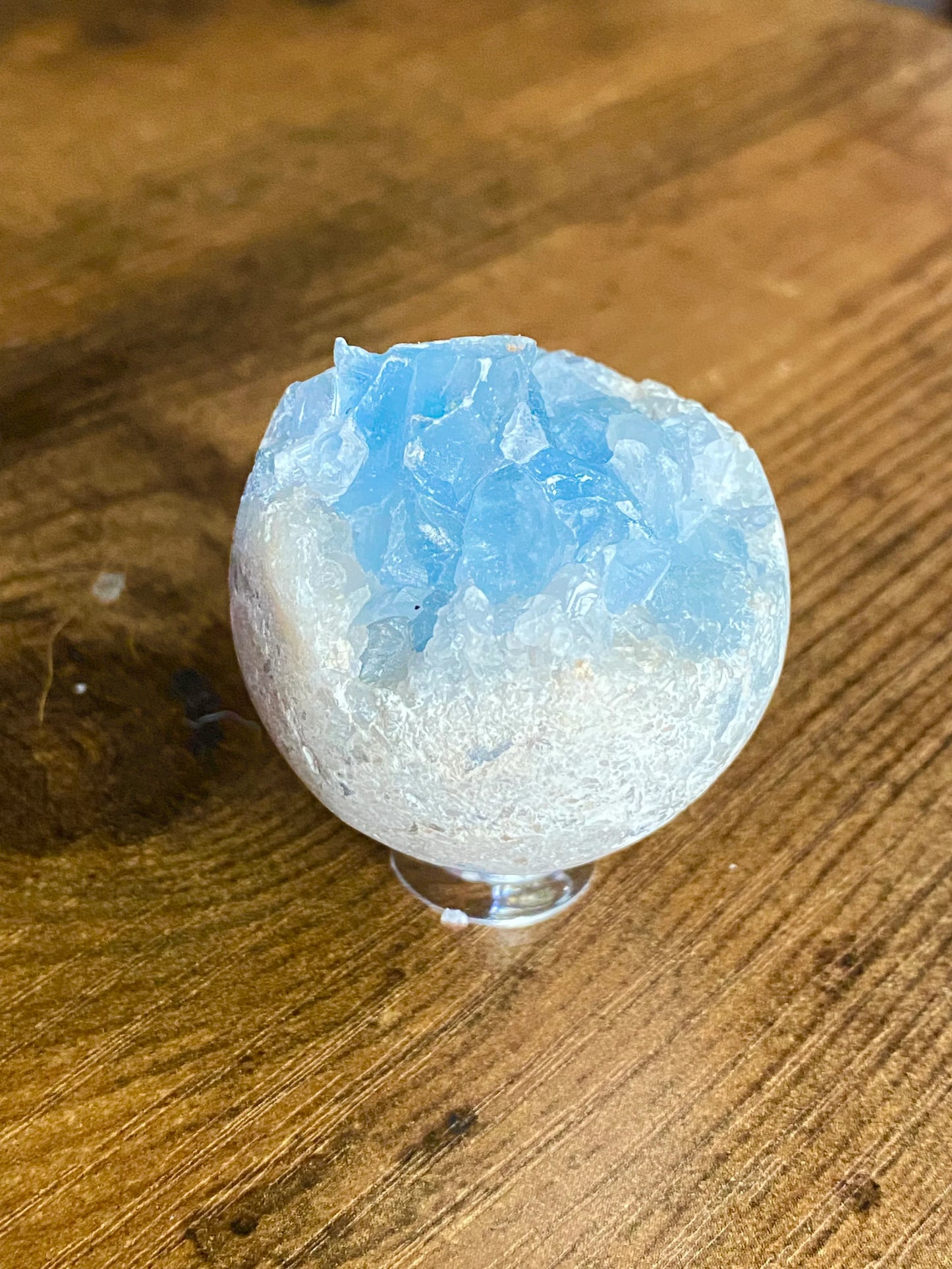 Celestite Druzy Sphere *CHOOSE YOUR CRYSTAL*