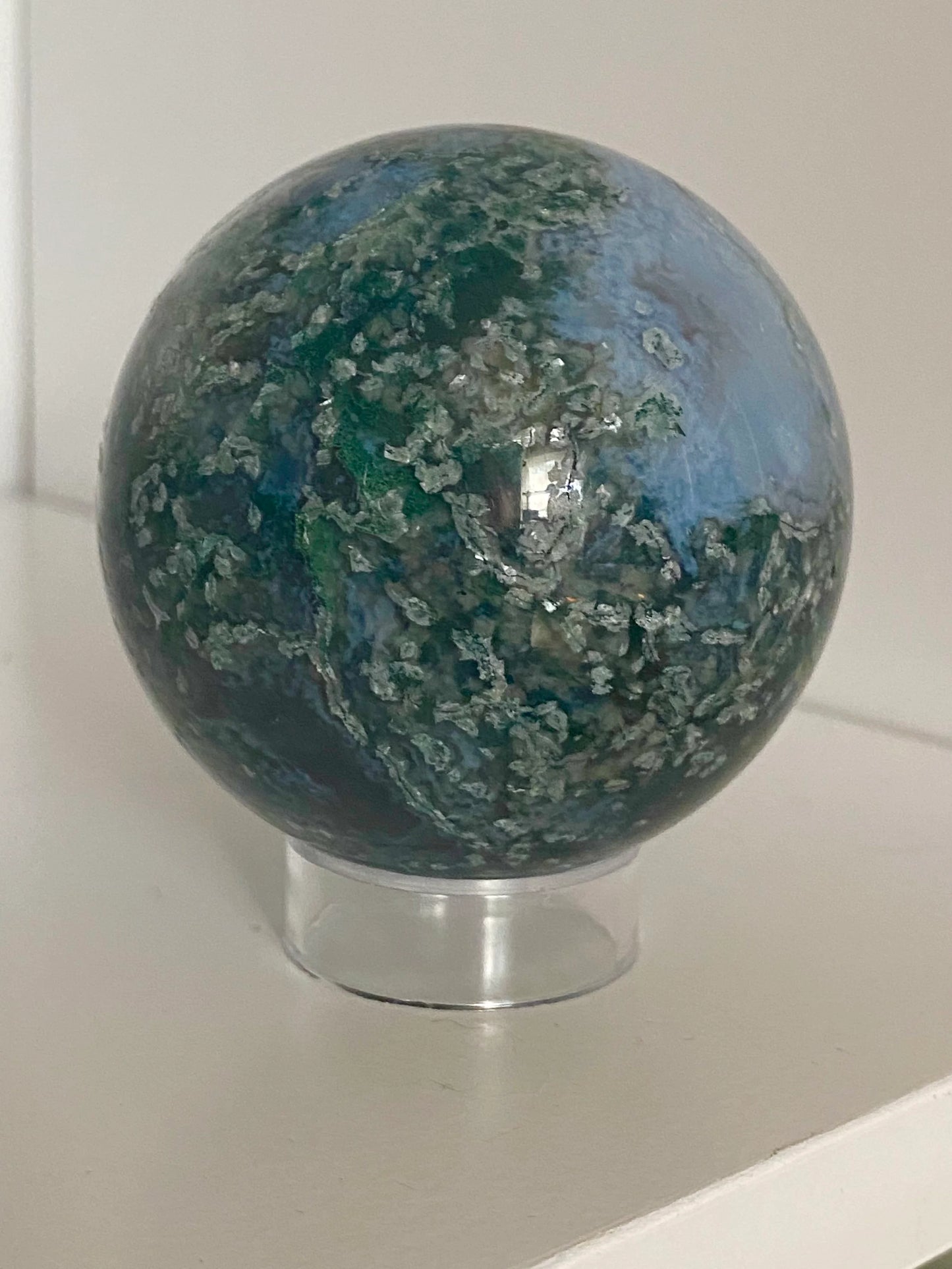 Moss Agate Spheres 50-60mm *CHOOSE YOUR CRYSTAL*