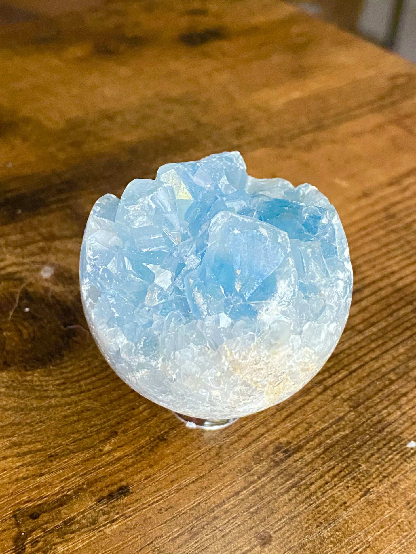 Celestite Druzy Sphere *CHOOSE YOUR CRYSTAL*