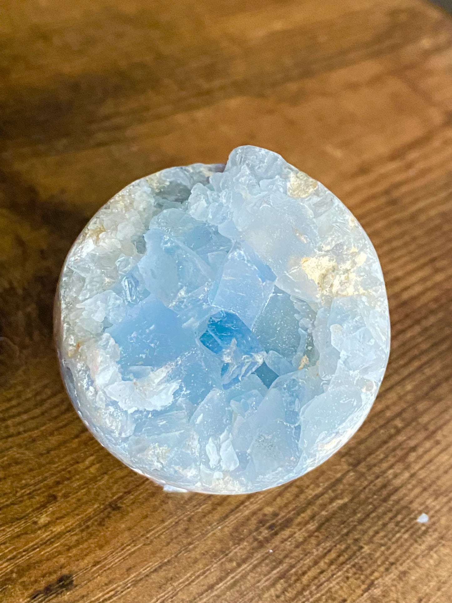 Celestite Druzy Sphere *CHOOSE YOUR CRYSTAL*