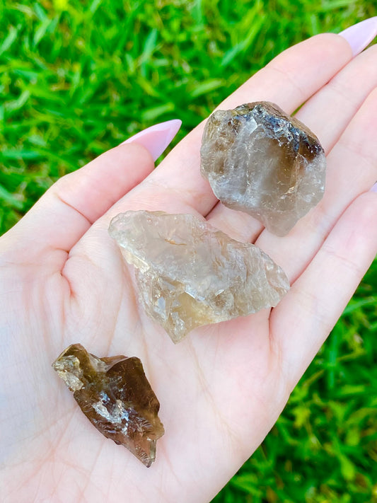 Smoky Quartz Raw Crystal 0.50-1.50"