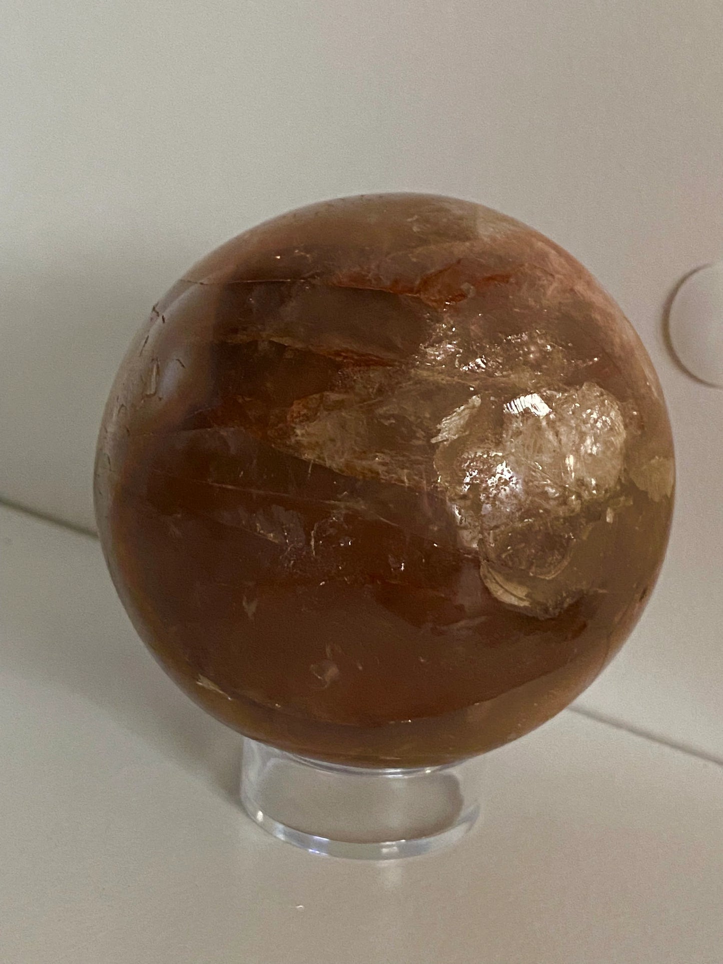 Fire Quartz Sphere (Hematoid Quartz) *CHOOSE YOUR CRYSTAL*
