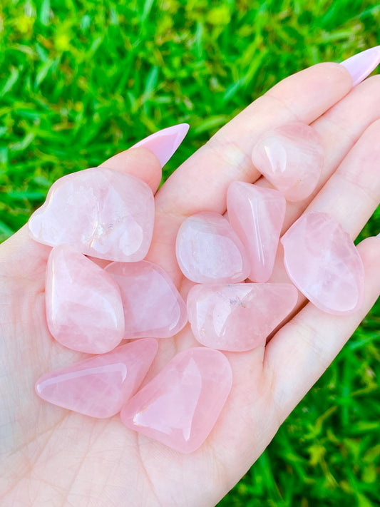Rose Quartz Tumble Crystal 0.75-1.25"