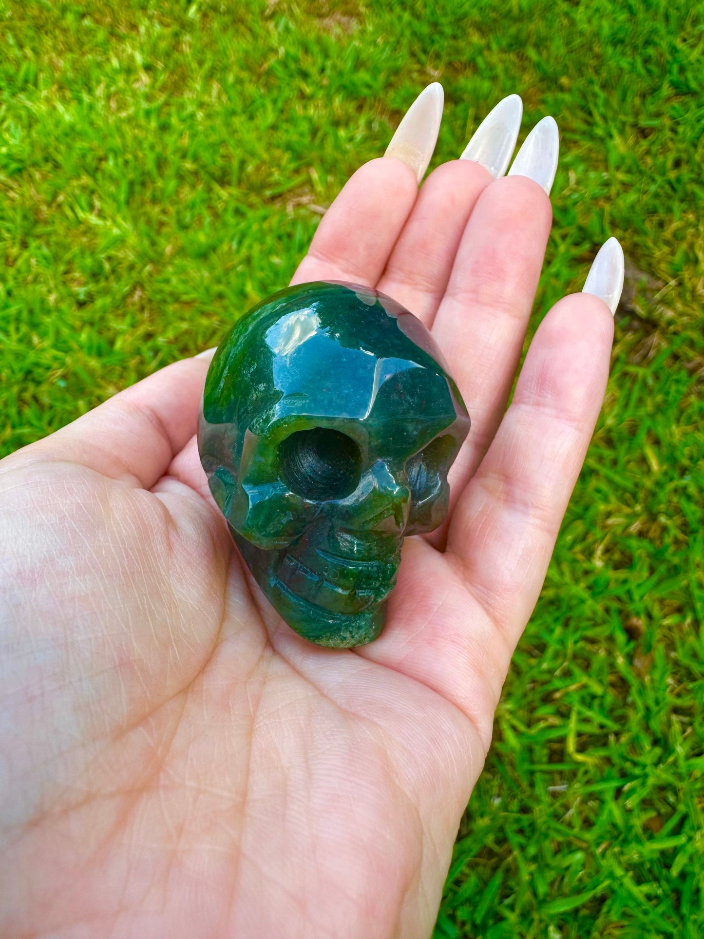 2" Crystal Skull