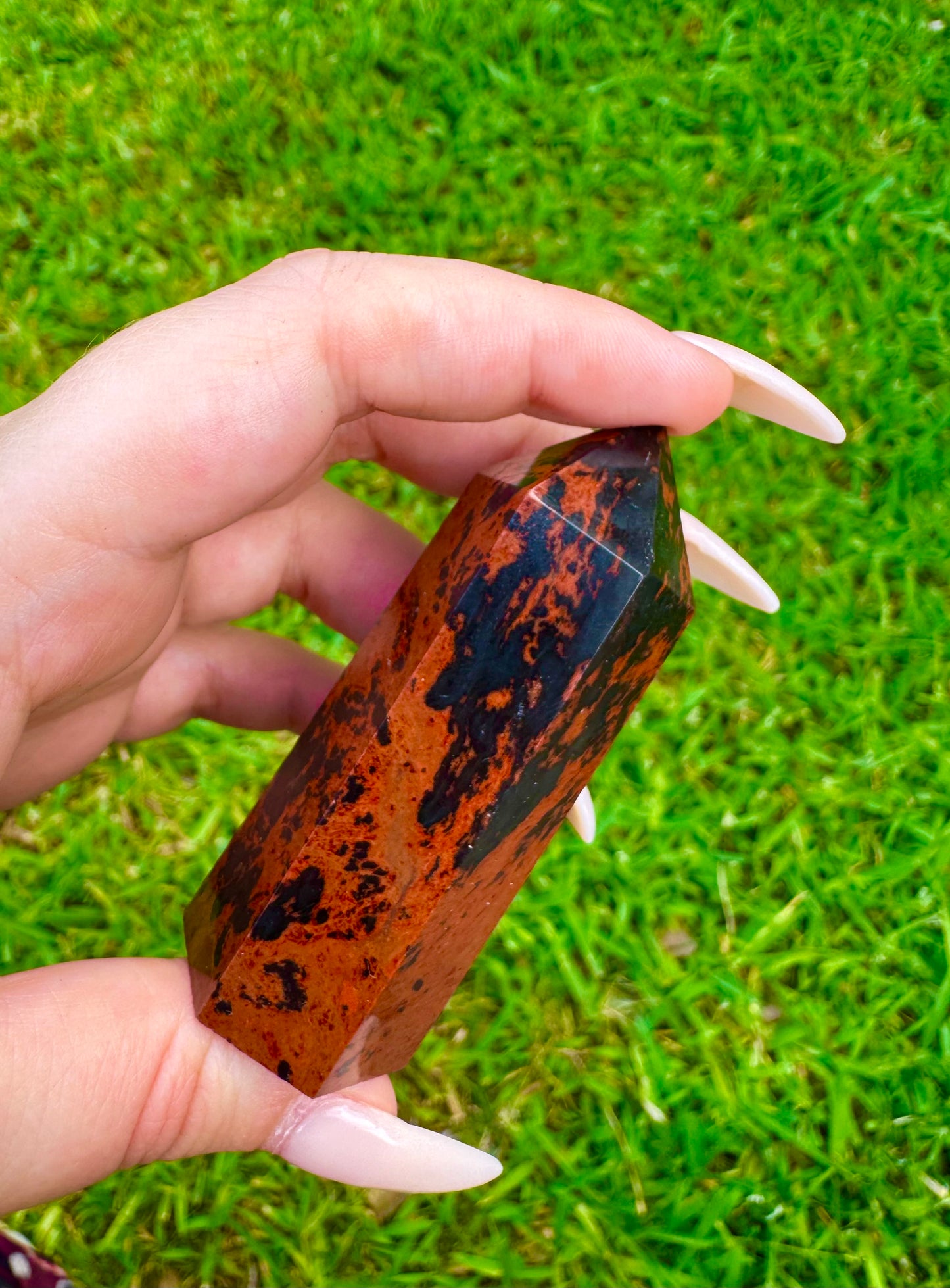 Mahogany Obsidian Towers *CHOOSE YOUR CRYSTAL*