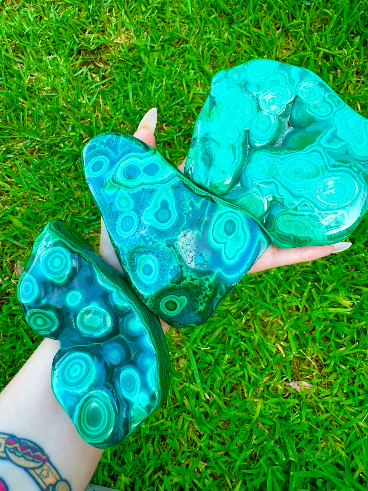 Malachite Free Forms