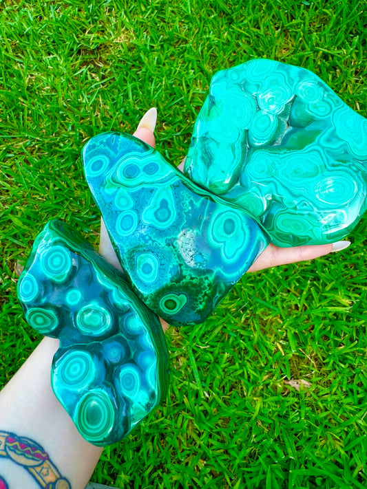 Malachite Free Forms