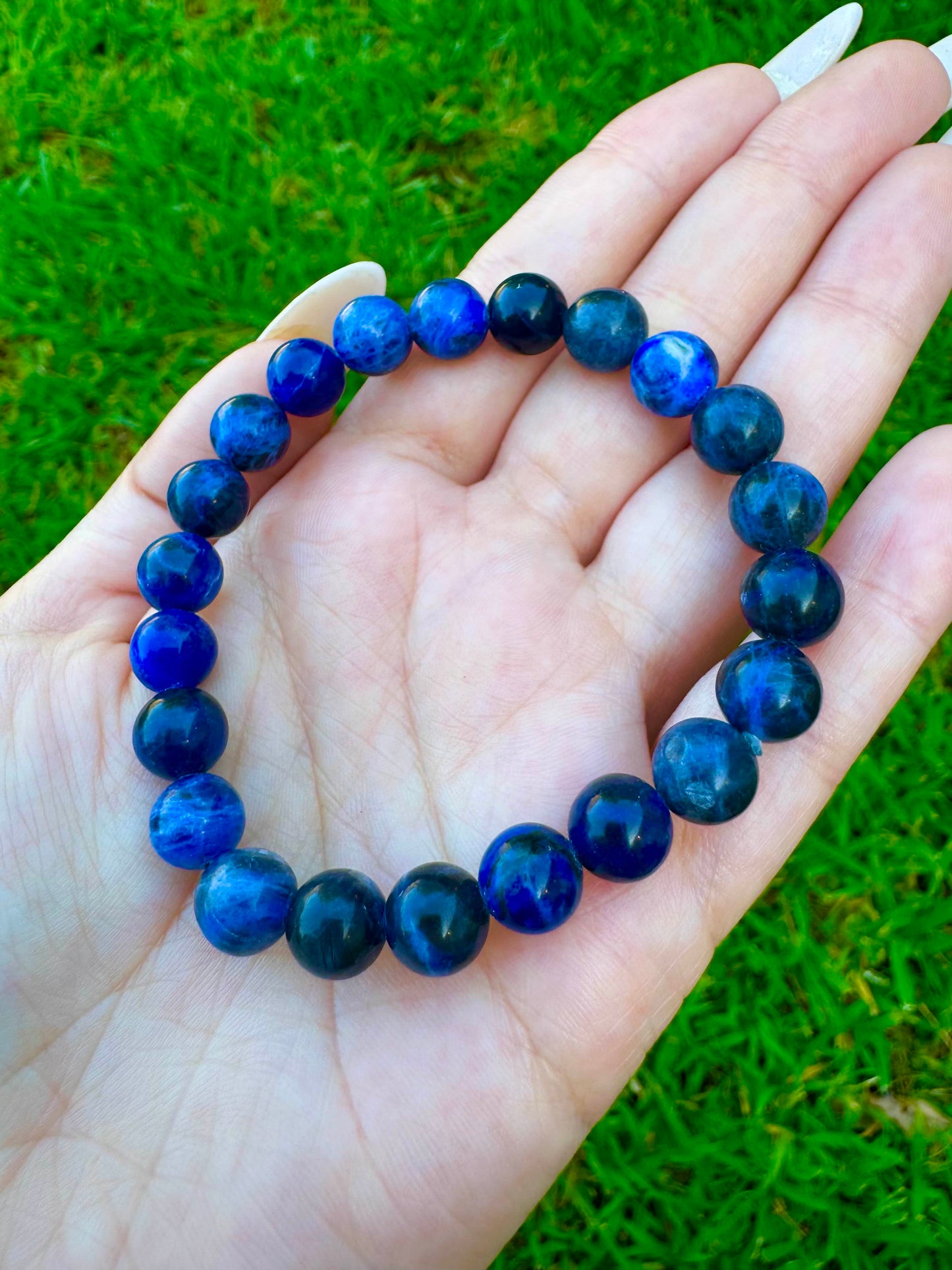 8mm Crystal Beaded Bracelets *ALL TYPES*