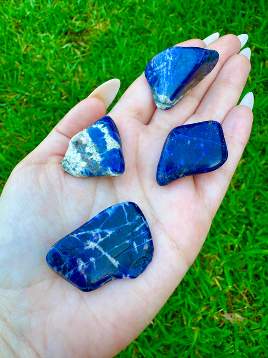 Sodalite Tumble Crystal 0.75-1"