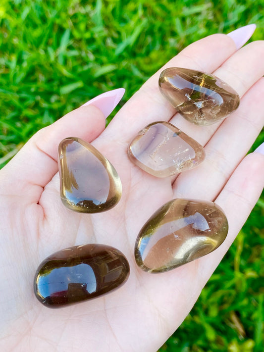 Smoky Quartz Tumble Crystal 0.75-1.25"