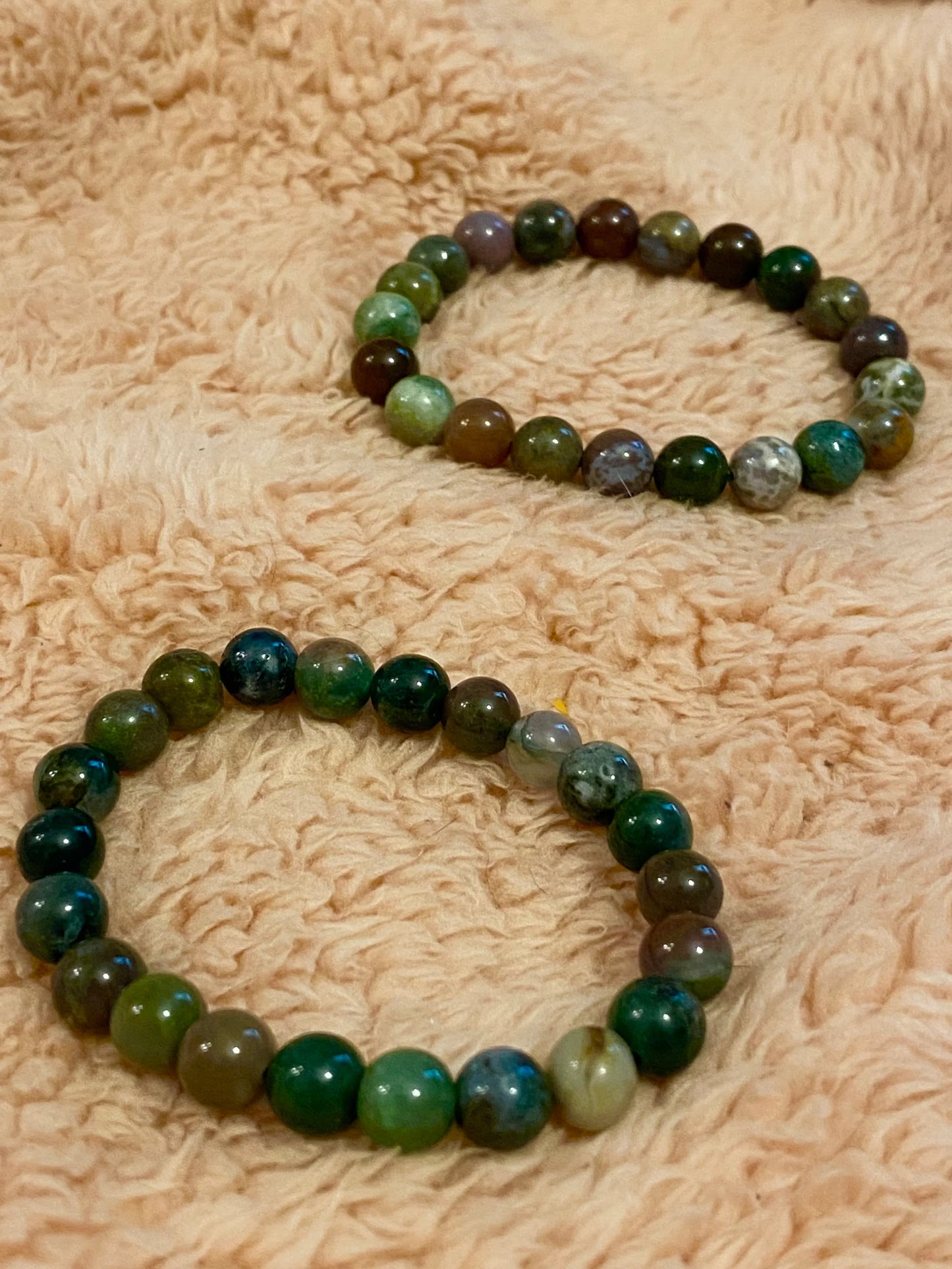 8mm Crystal Beaded Bracelets *ALL TYPES*