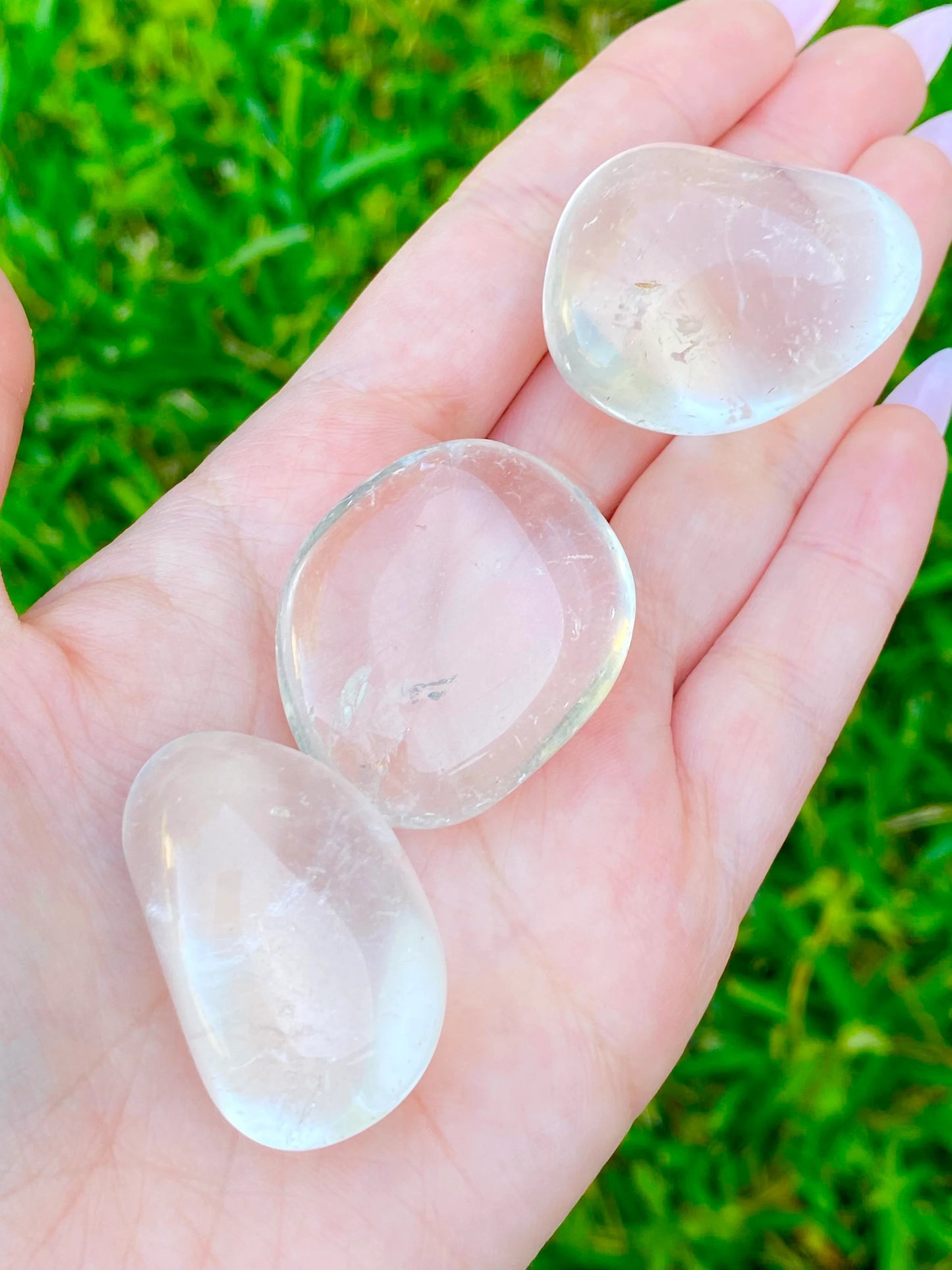 Clear Quartz Tumble Crystal *DIFFERENT SIZES*