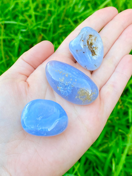 Blue Lace Agate Tumble 0.50-1"