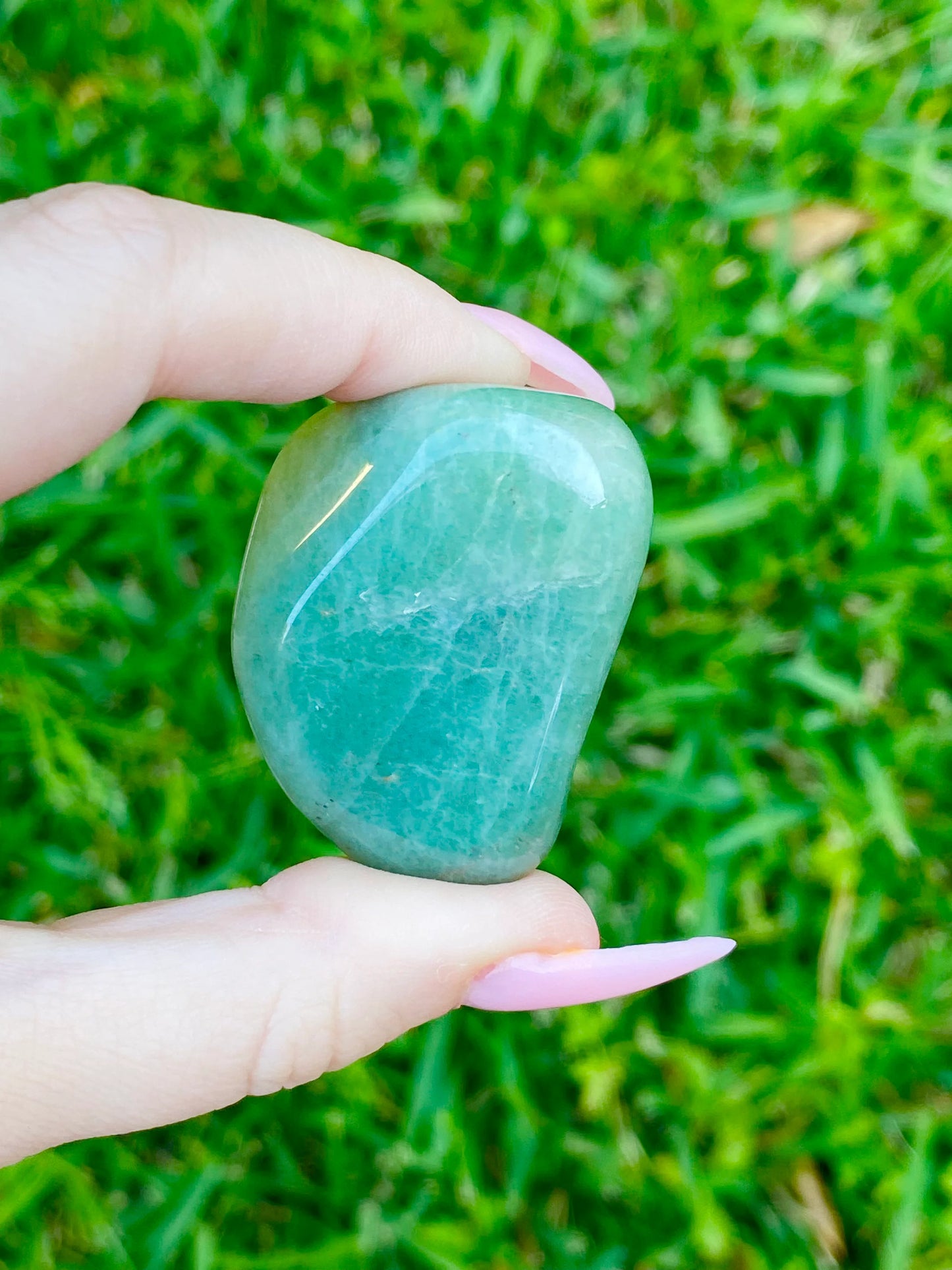 Green Aventurine Tumble Crystal 1.50-2"
