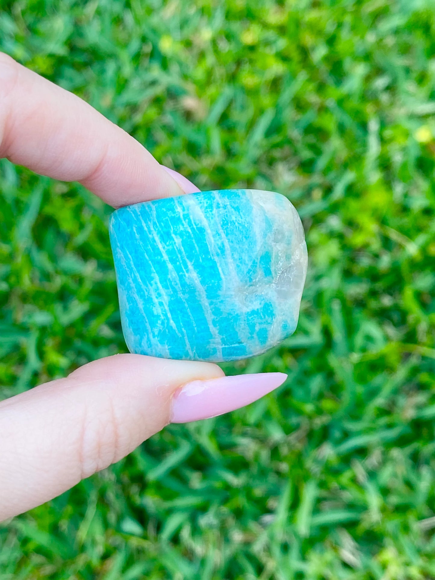 Amazonite Tumble Crystal 0.75-1.50"