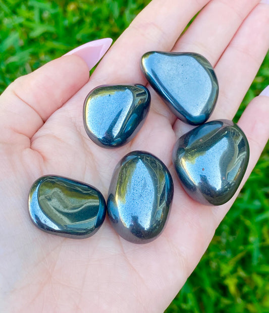 Hematite Tumble Crystal 1-1.50"