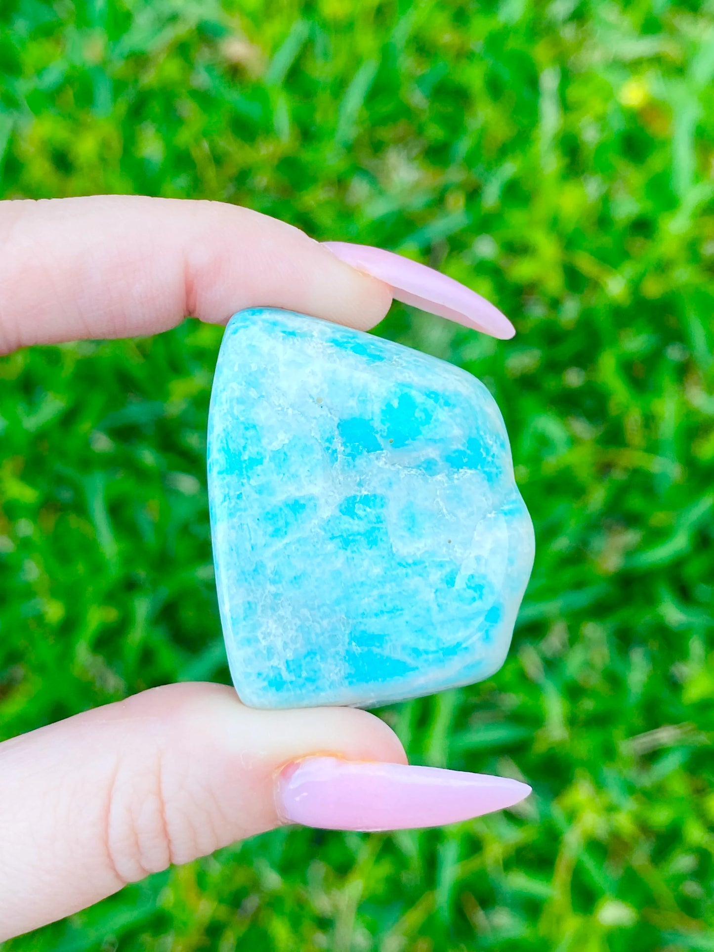 Amazonite Tumble Crystal 0.75-1.50"