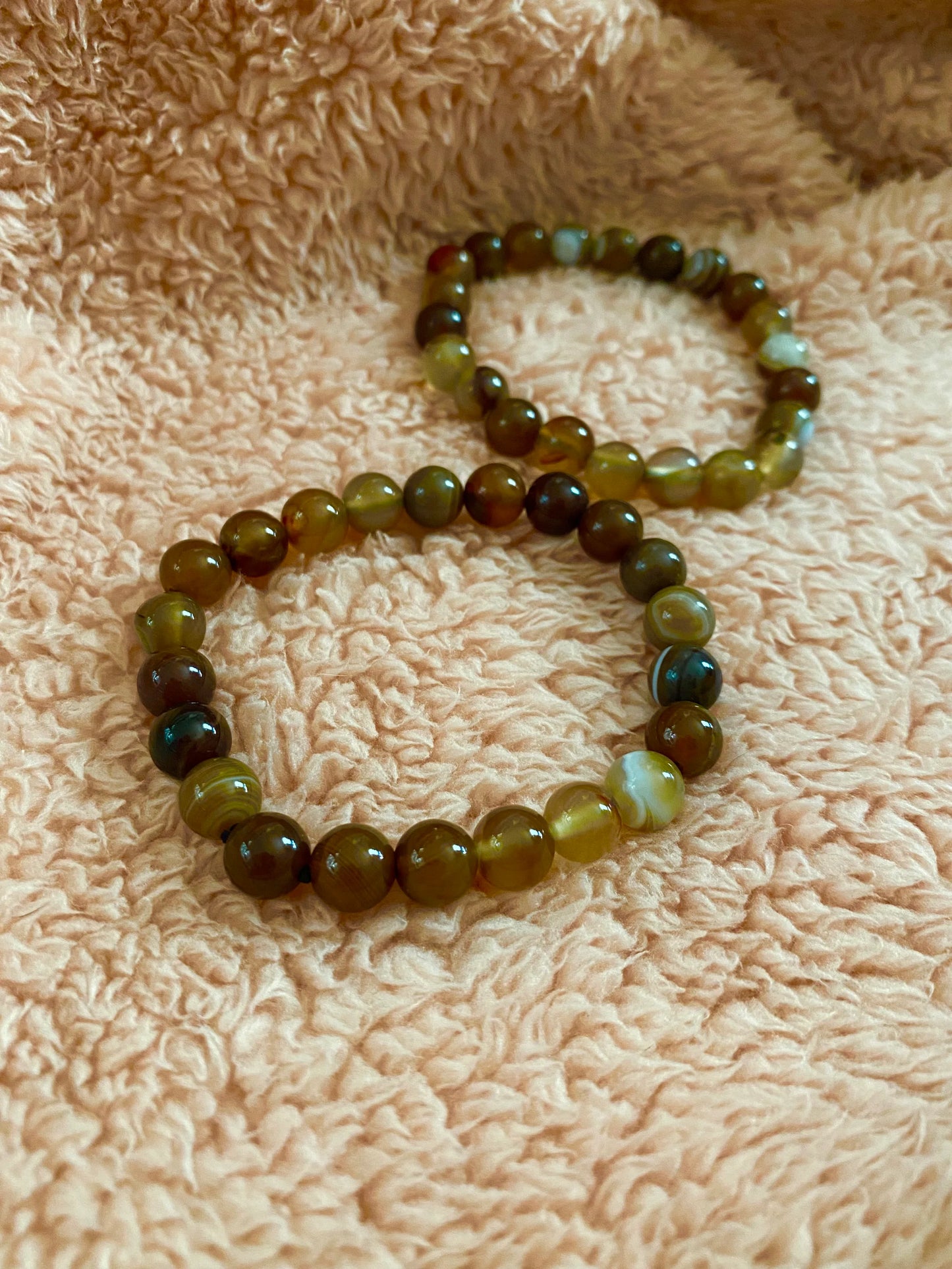 8mm Crystal Beaded Bracelets *ALL TYPES*