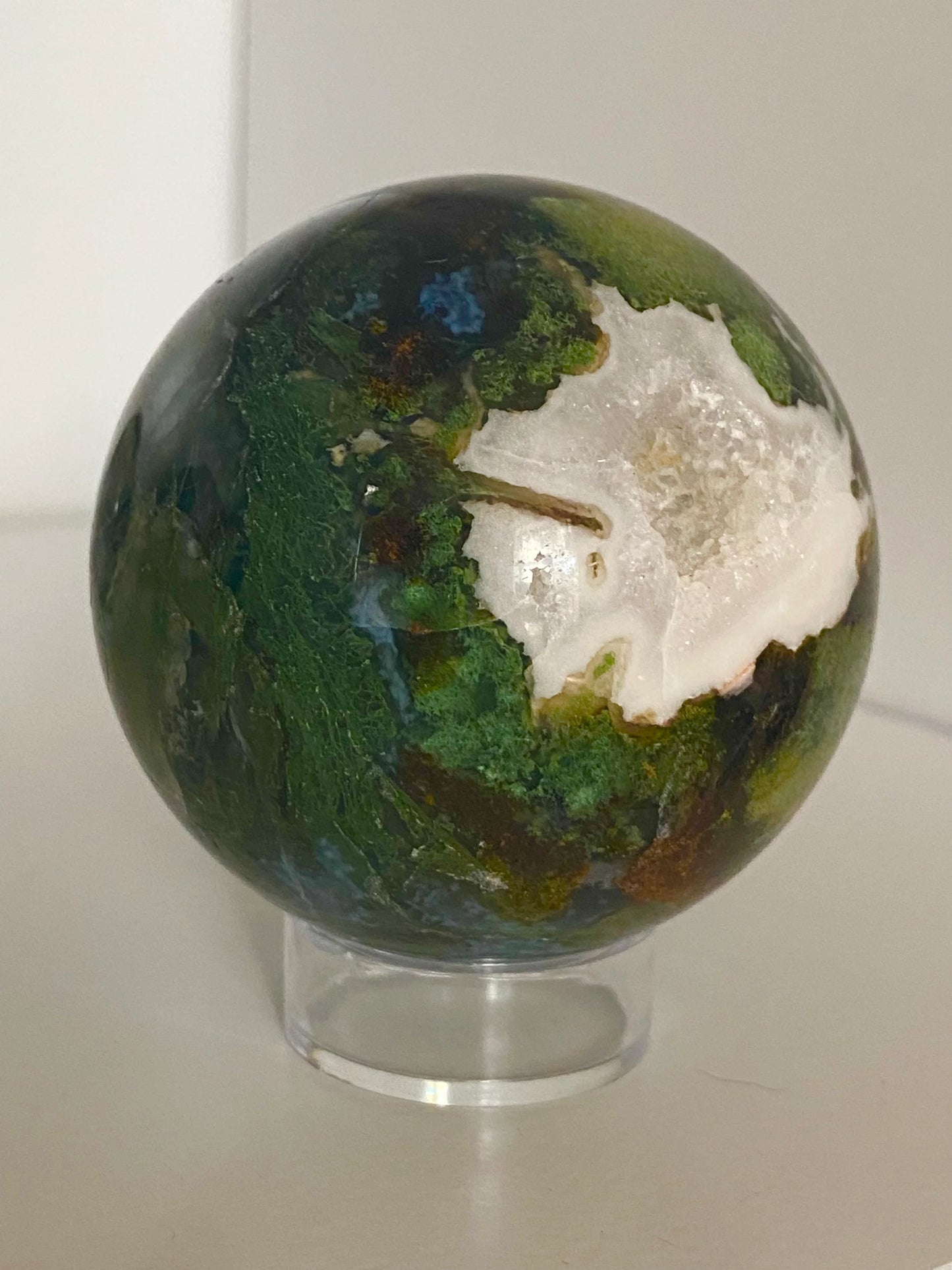Moss Agate Spheres 50-60mm *CHOOSE YOUR CRYSTAL*