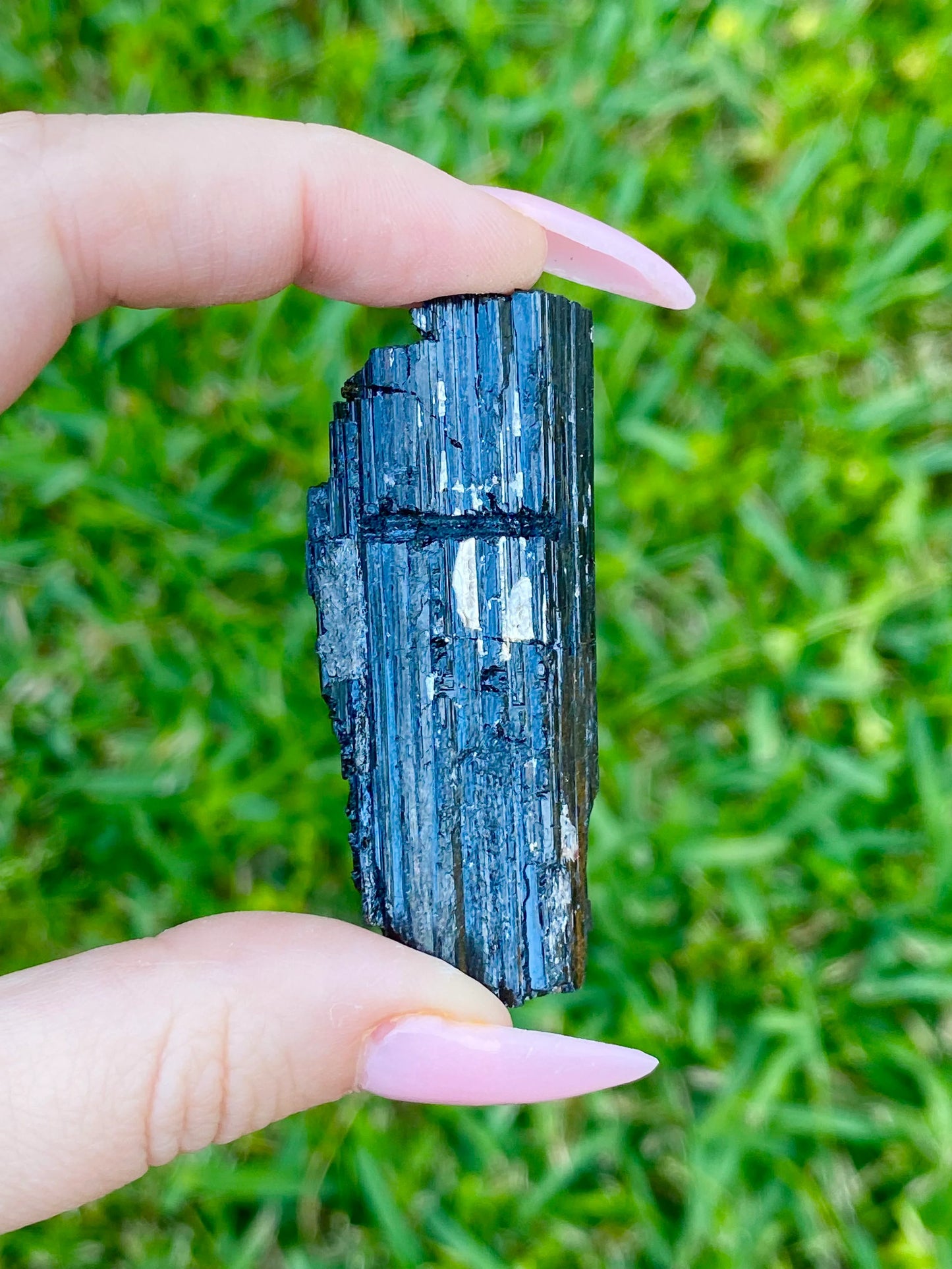 Black Tourmaline Raw Crystals 1-2"