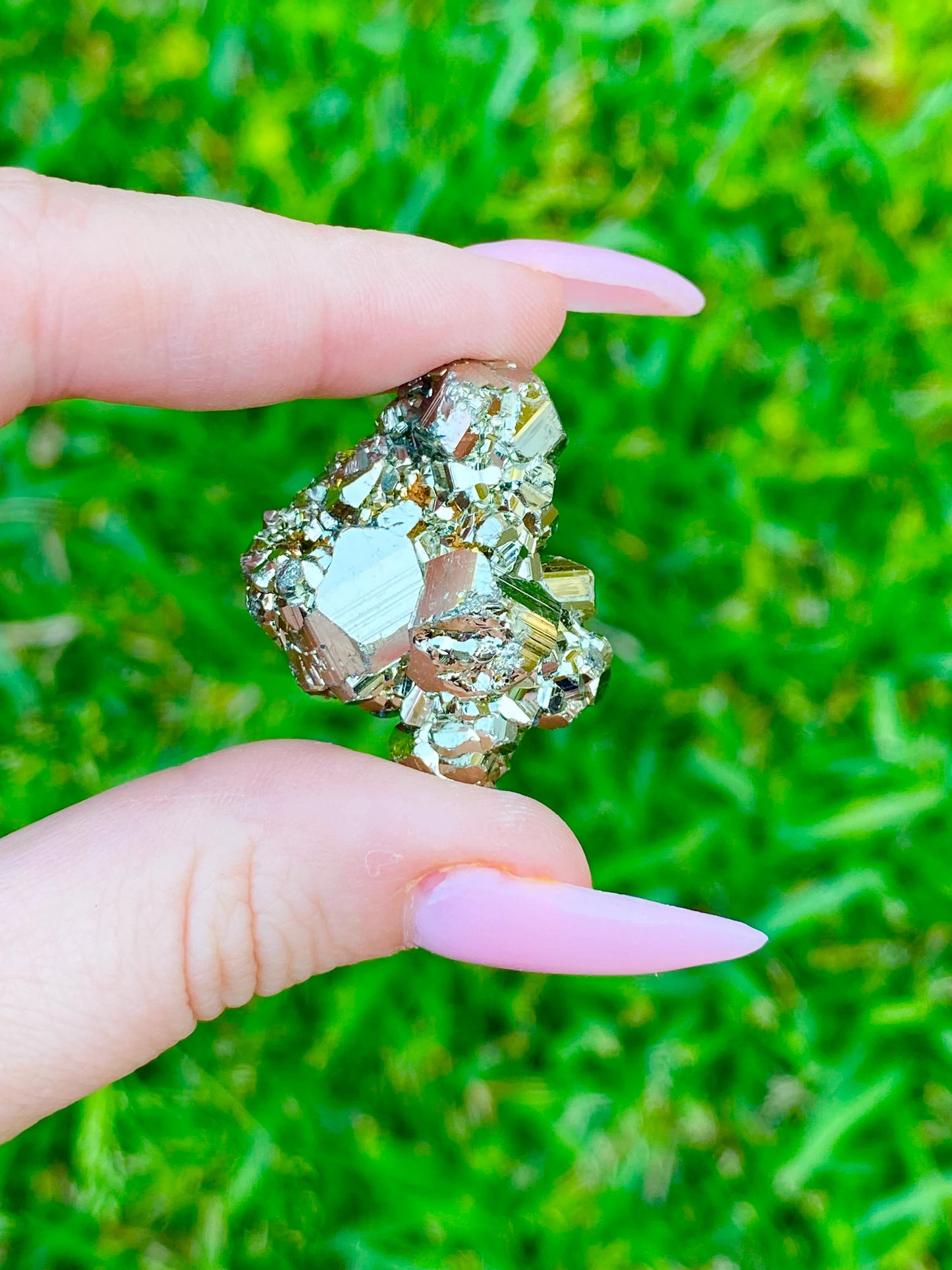 Pyrite Cluster Crystal