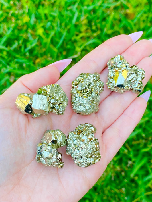 Pyrite Cluster Crystal
