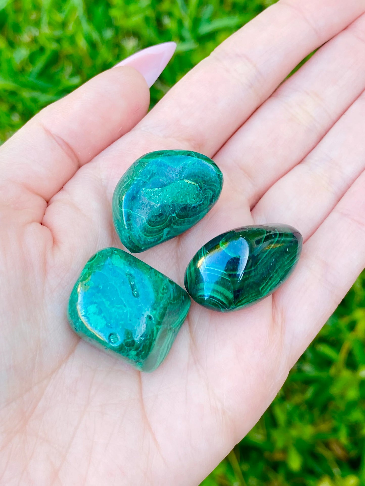 Malachite Tumble Crystal *DIFFERENT SIZES*