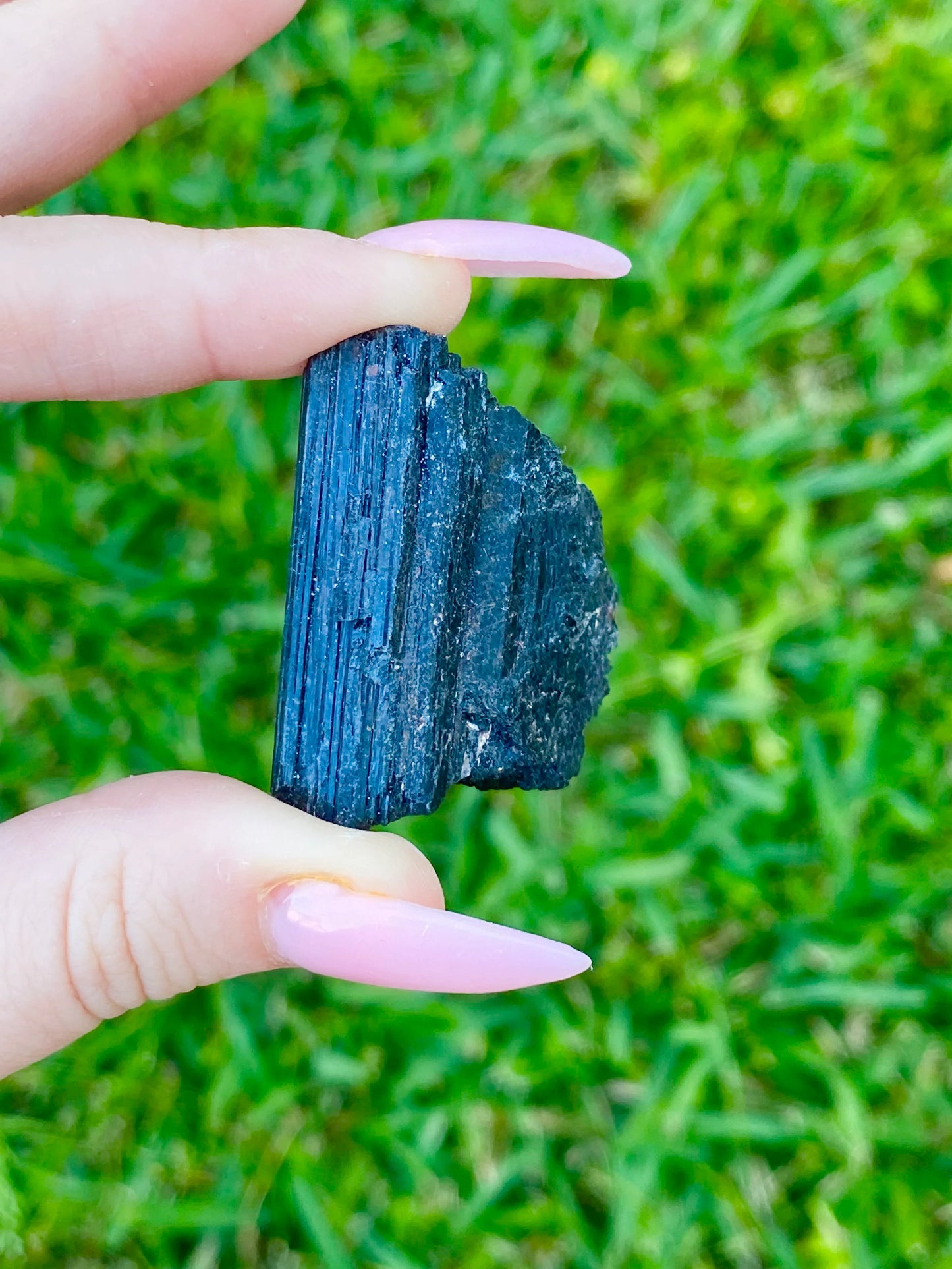 Black Tourmaline Raw Crystals 1-2"