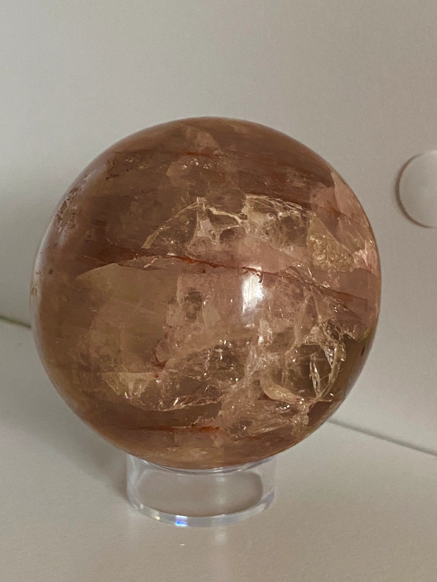 Fire Quartz Sphere (Hematoid Quartz) *CHOOSE YOUR CRYSTAL*