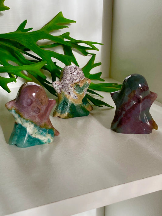 1.8" Ocean Jasper Ghost Crystal