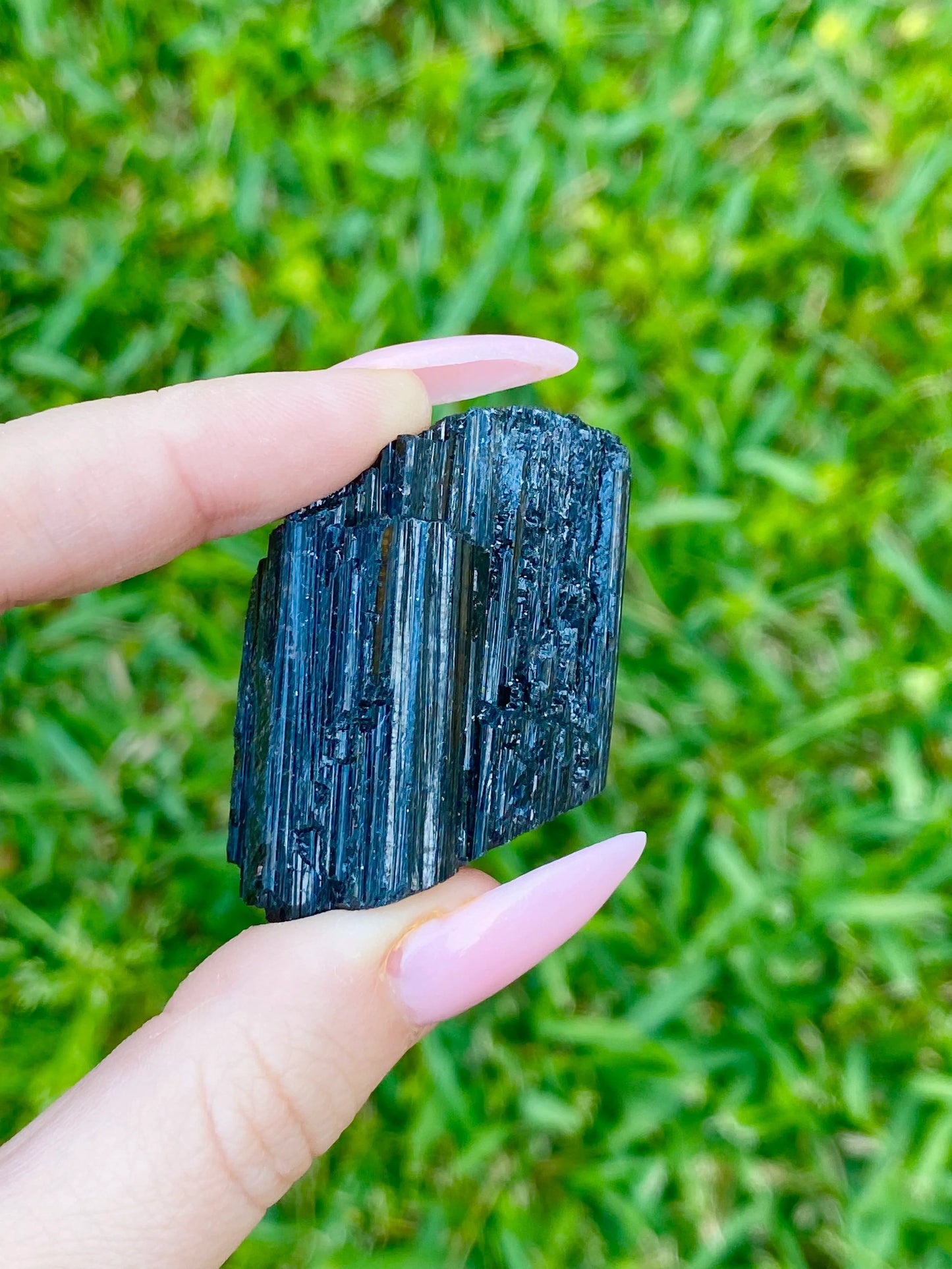 Black Tourmaline Raw Crystals 1-2"