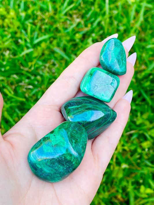 Malachite Tumble Crystal *DIFFERENT SIZES*