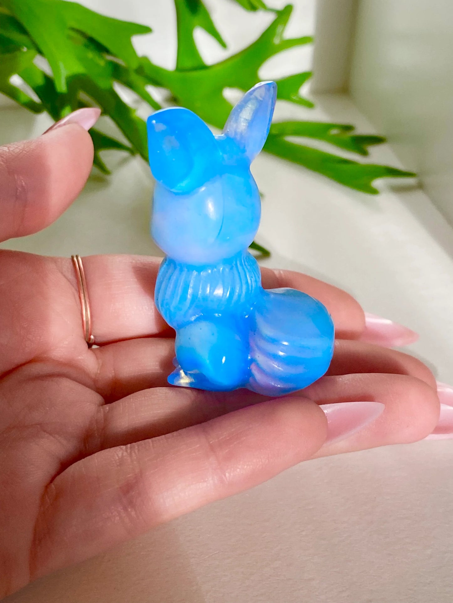 1.95" Blue Opalite Eevee Crystal